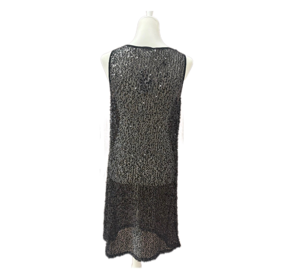 VERDISSIMA - ABITO PAILLETTES S/MANICA
