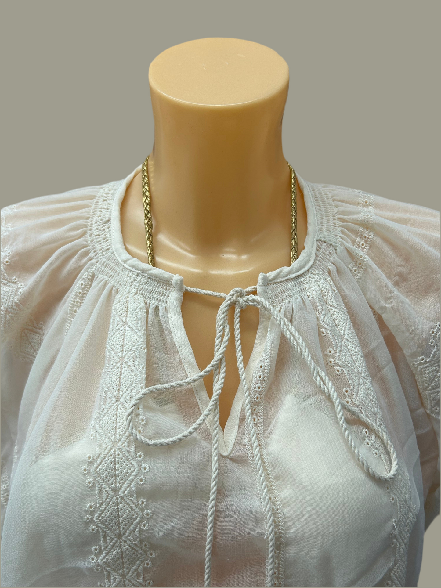 LA BOUTIQUE - BLUSA ETNICA GRECA