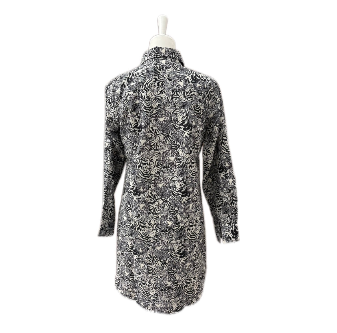 VERDISSIMA - CAMICIA STAMPA FANTASIA FLOREALE STILIZZATA