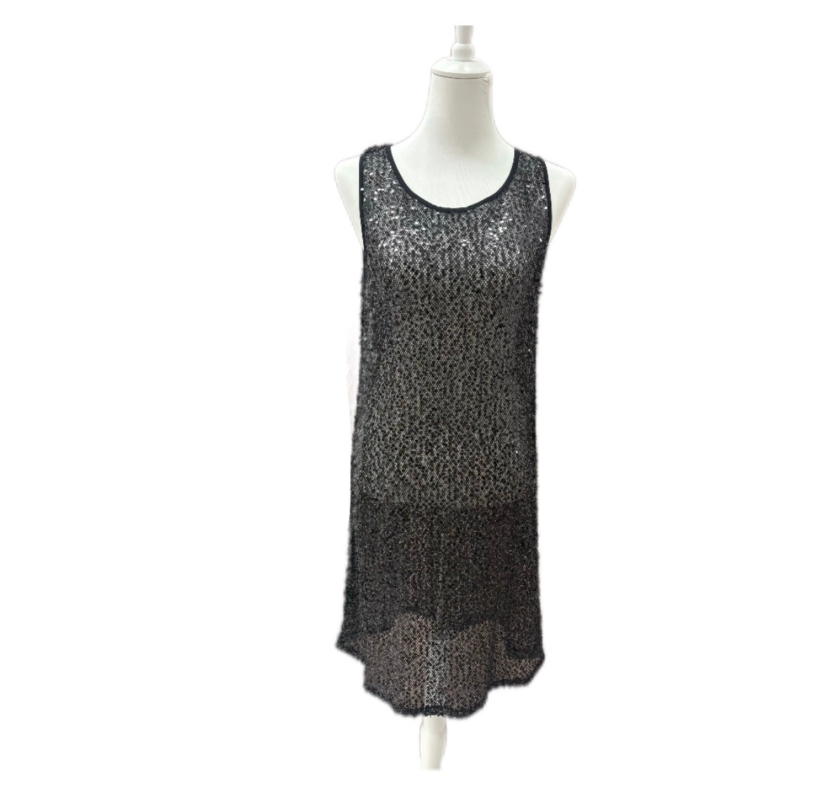 VERDISSIMA - ABITO PAILLETTES S/MANICA