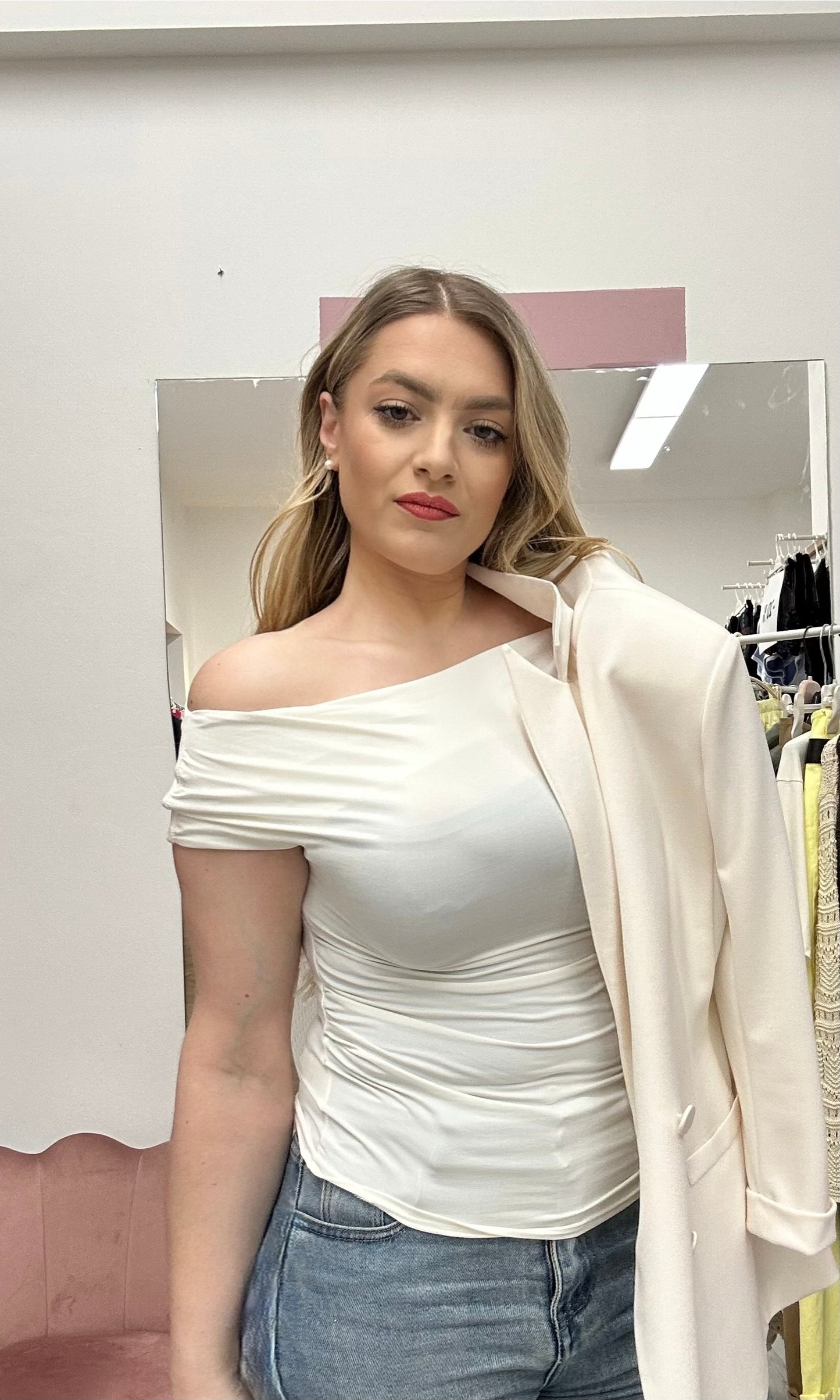 SUSYMIX - MAGLIA SPALLA SCESA