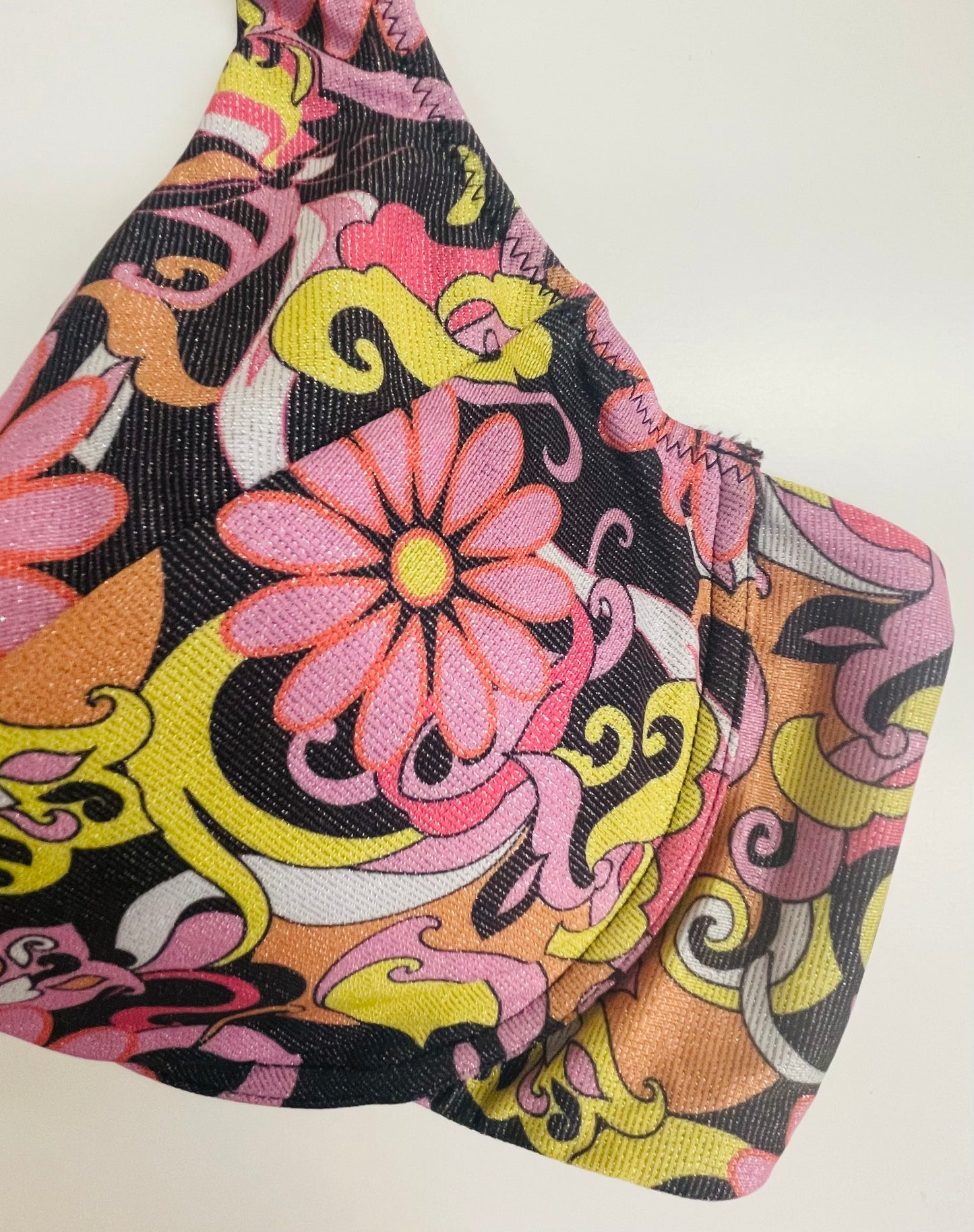 VERDISSIMA - BIKINI FERRETTO E SLIP SGAMBATO STAMPA FLOREALE