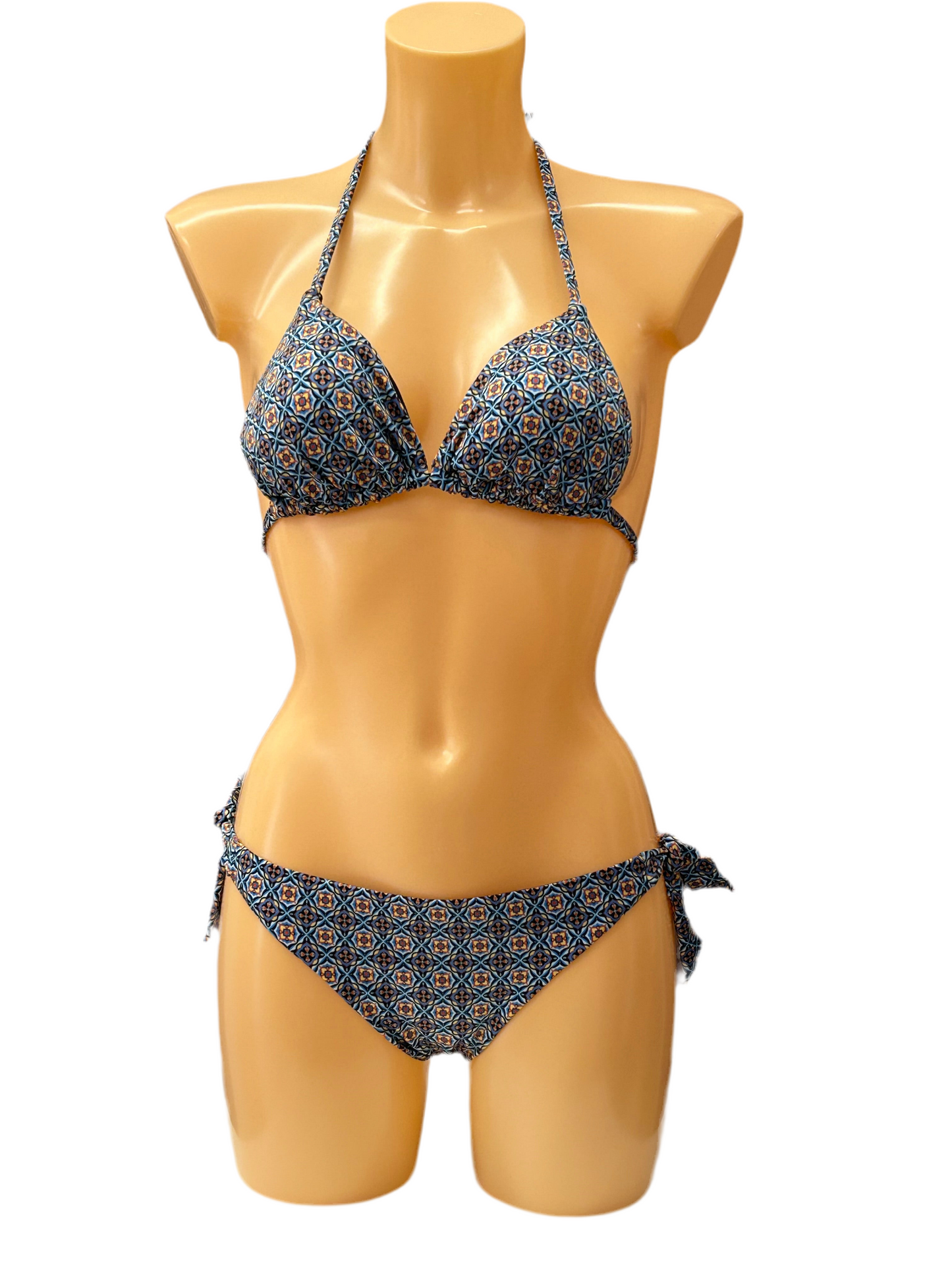 SIELEI - BIKINI TRIANGOLO FANTASIA GEOMETRICA