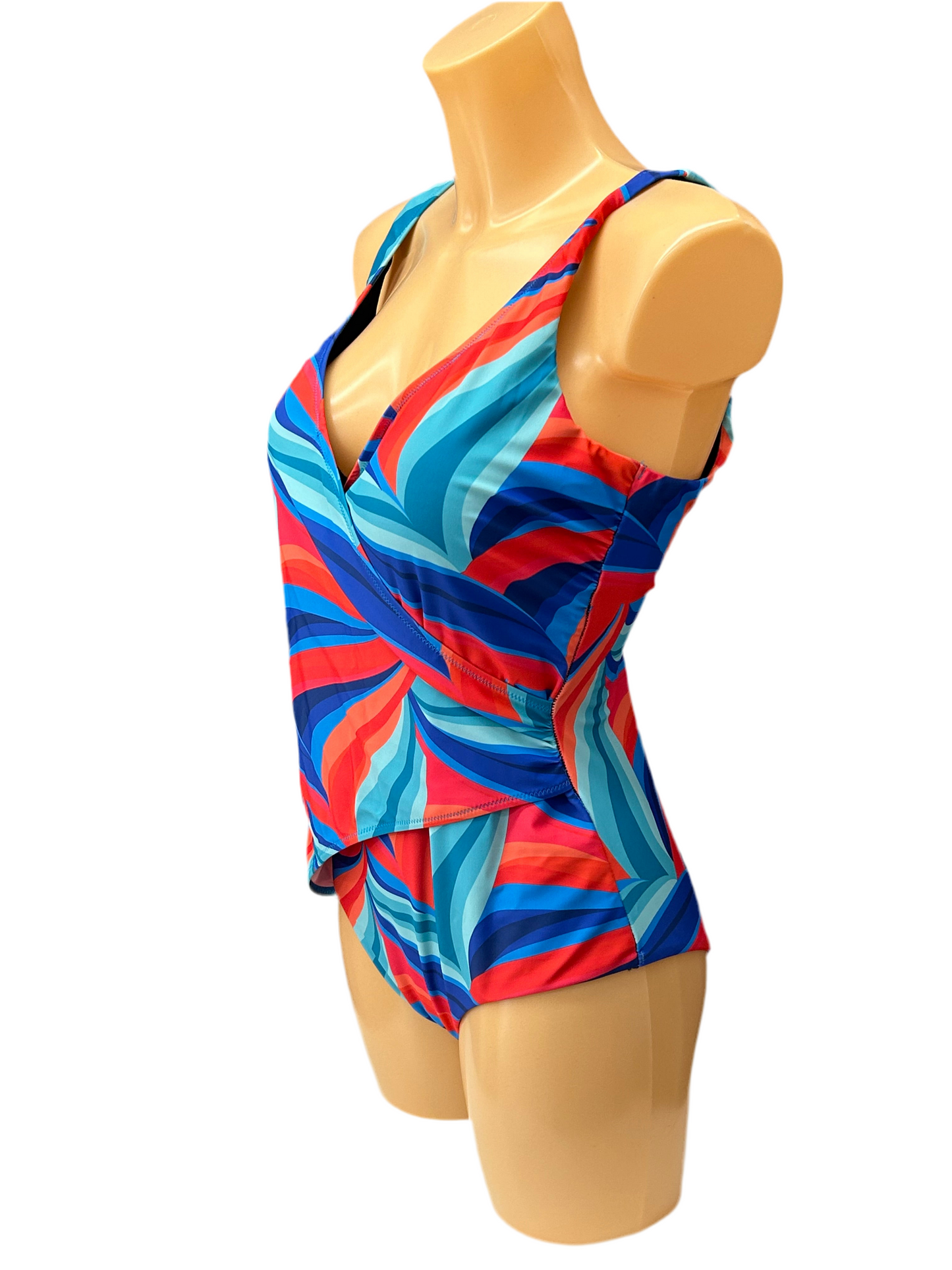 SIELEI - COSTUME INTERO S/FERRETTO CURVY FLUO