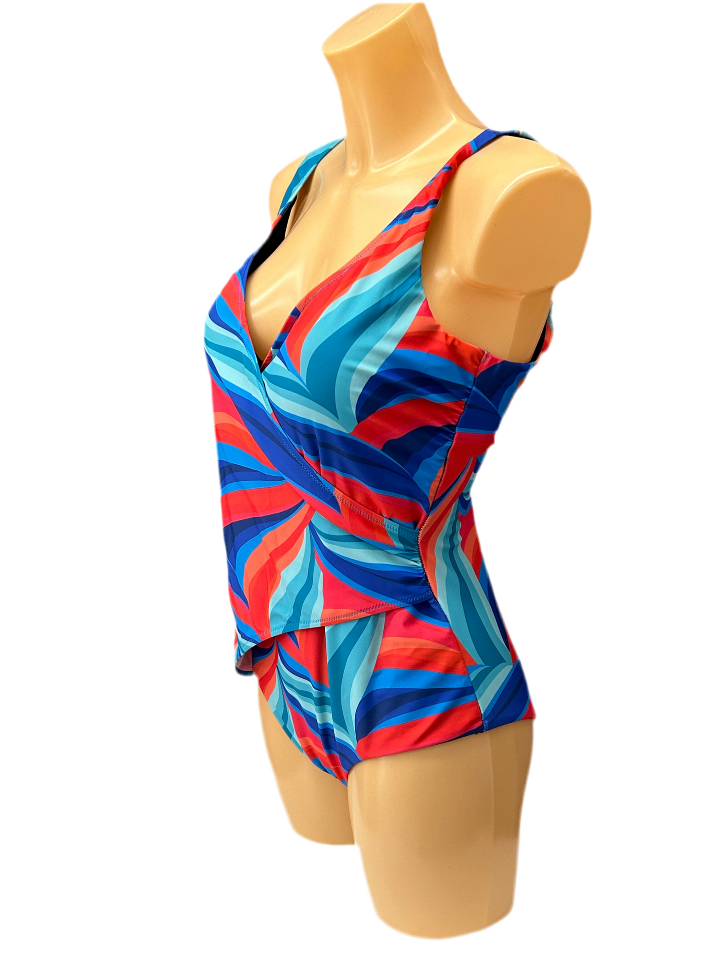SIELEI - COSTUME INTERO S/FERRETTO CURVY FLUO