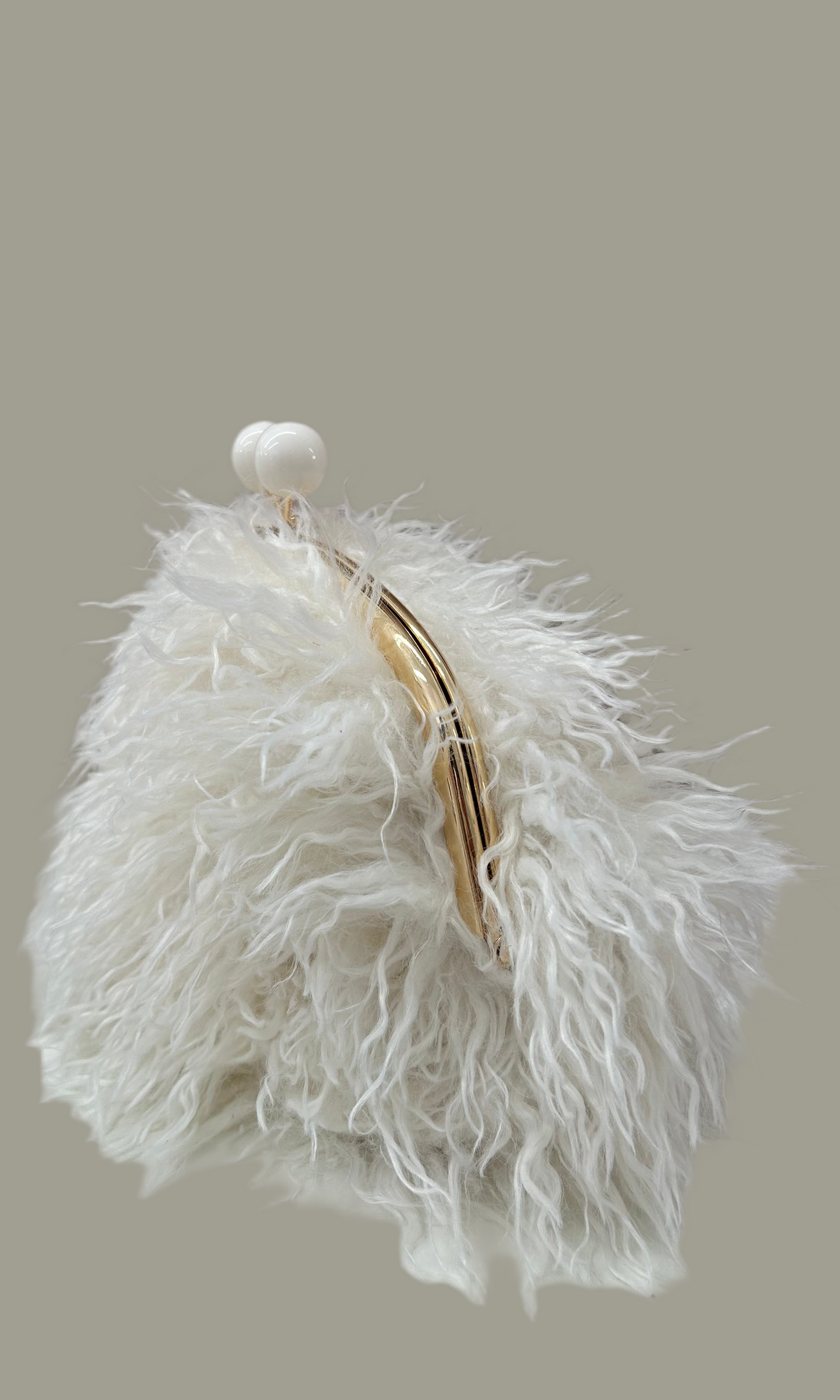 MISSLOVE - CLUTCH IN PELLICCIA