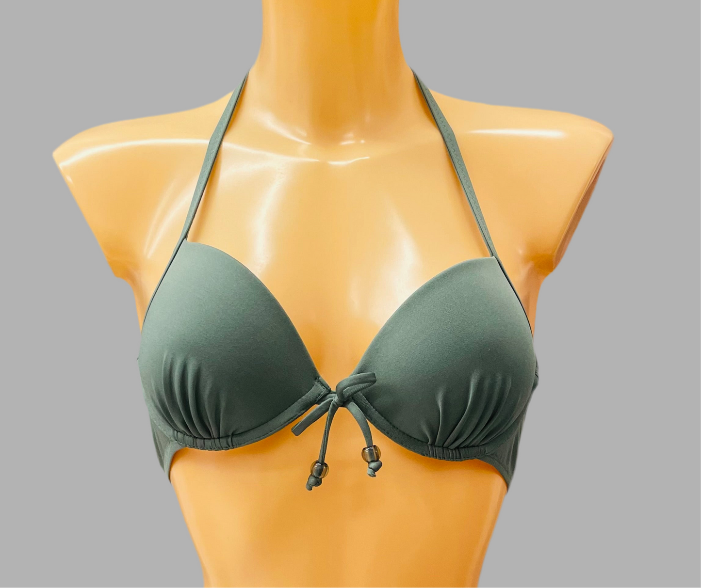 SIELEI - BIKINI PUSHUP E TANGA TINTA UNITA