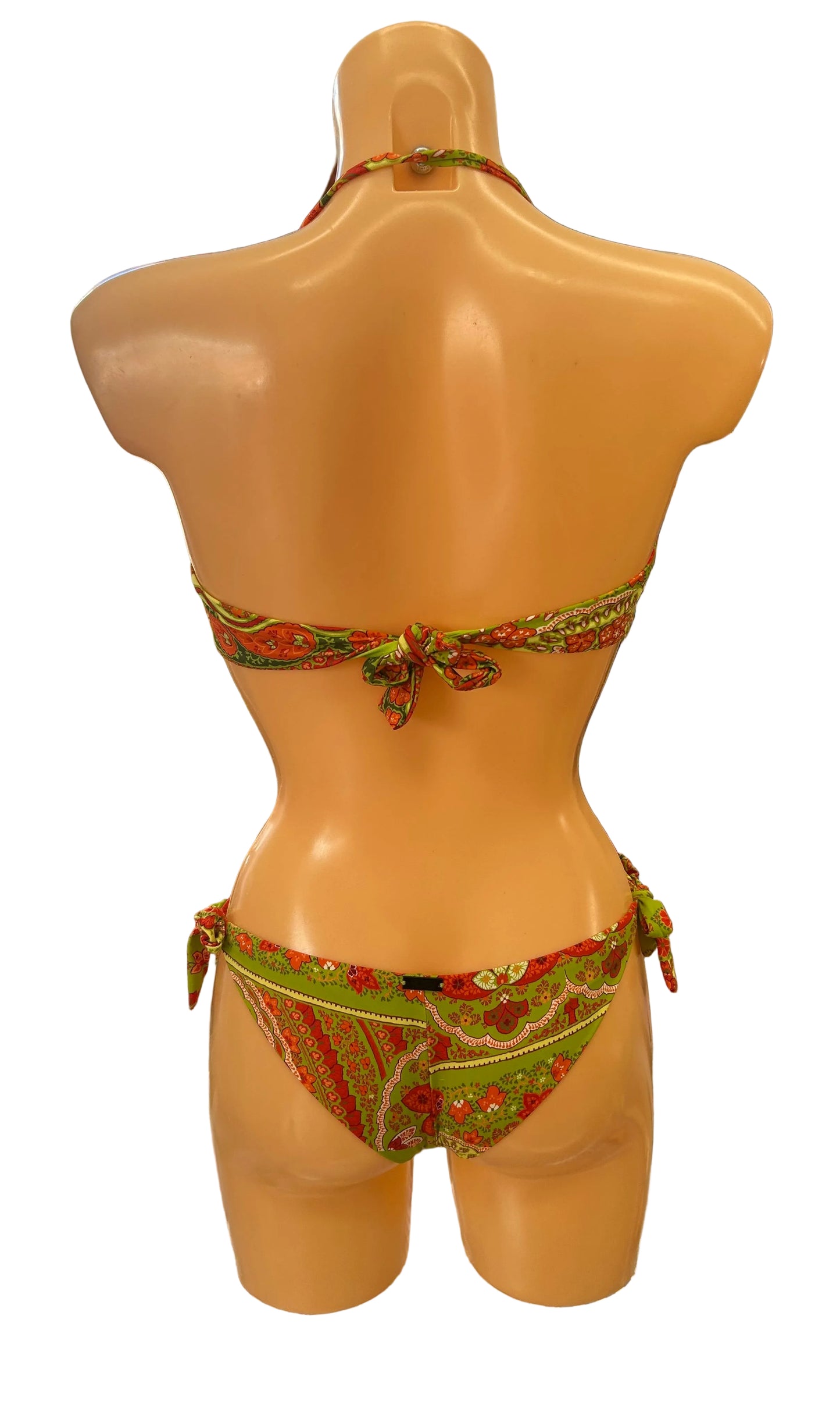 GRAZIA BEACH LOVE - BIKINI PAISLY ARANCIO