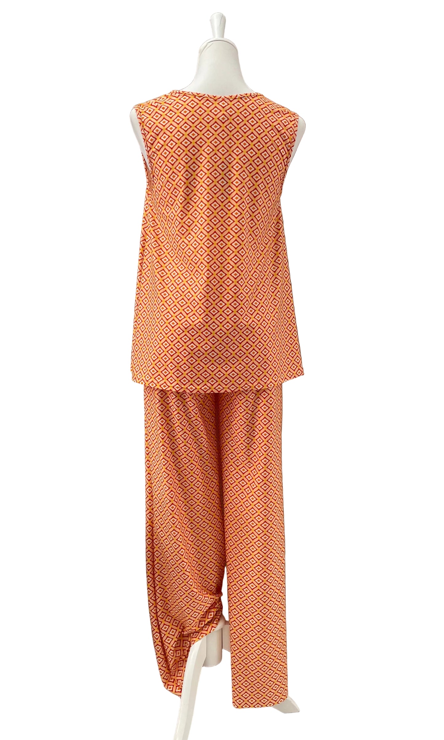 GRAZIA BEACH LOVE - SET CANOTTA PANTALONE MAIOLICA