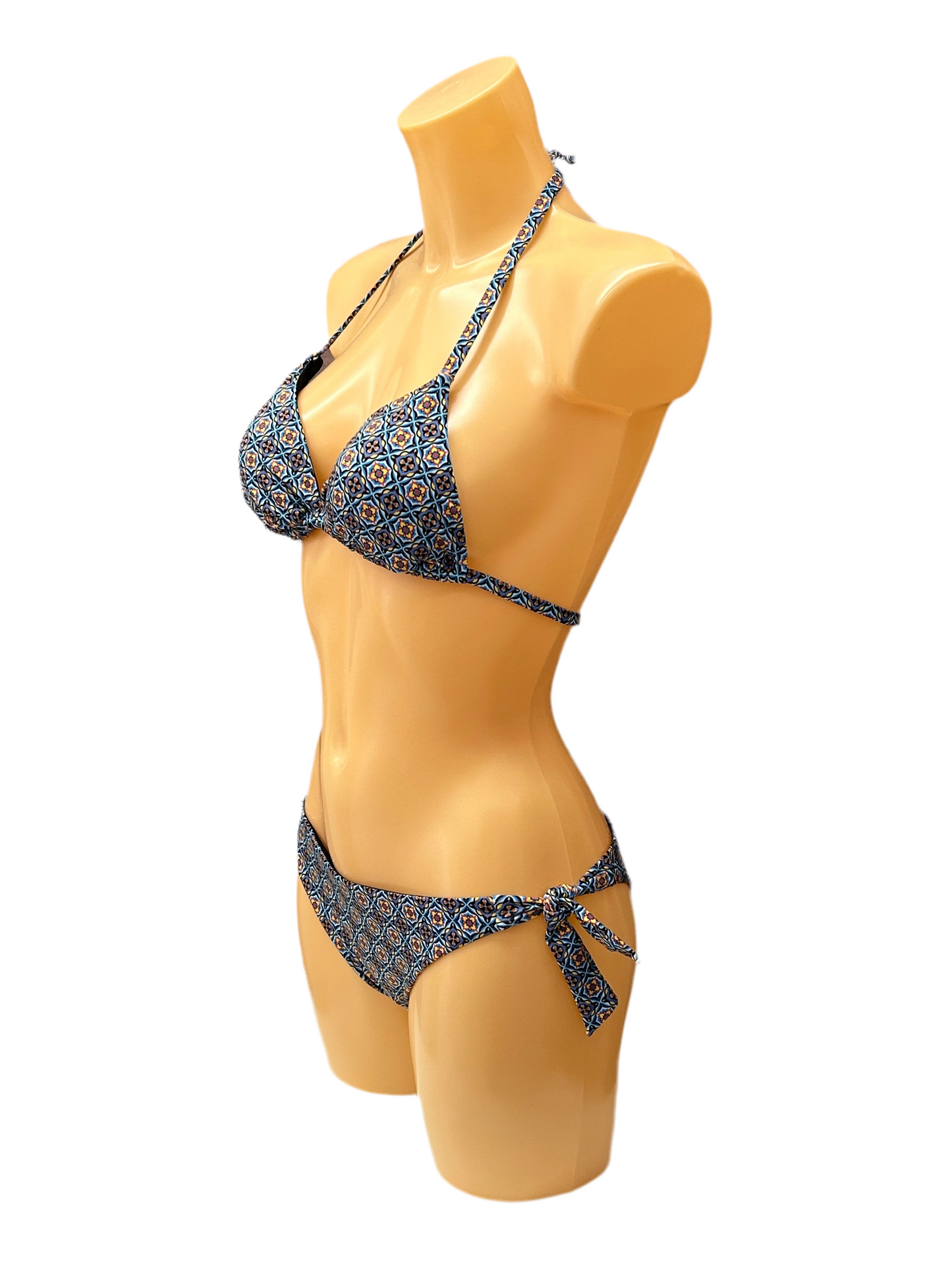 SIELEI - BIKINI TRIANGOLO FANTASIA GEOMETRICA