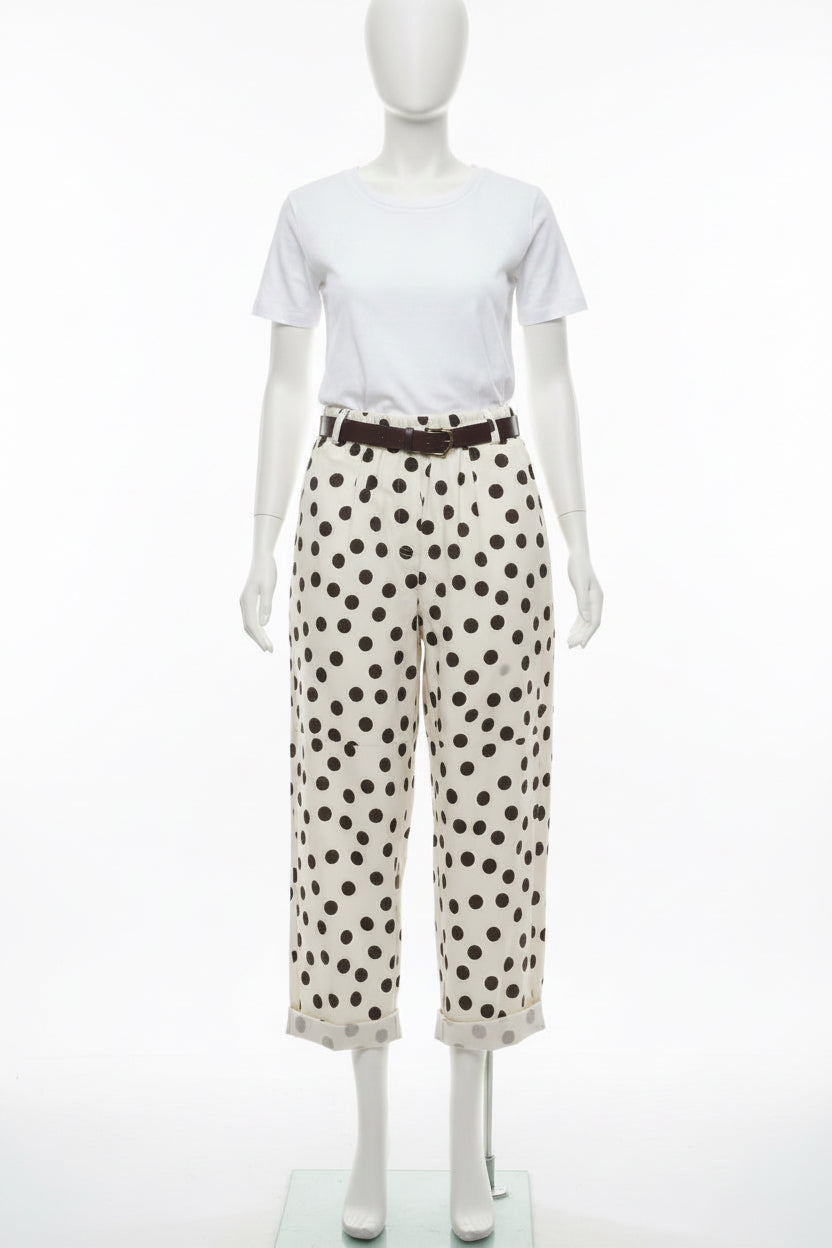 MISSLOVE - PANTALONE OVETTO POIS