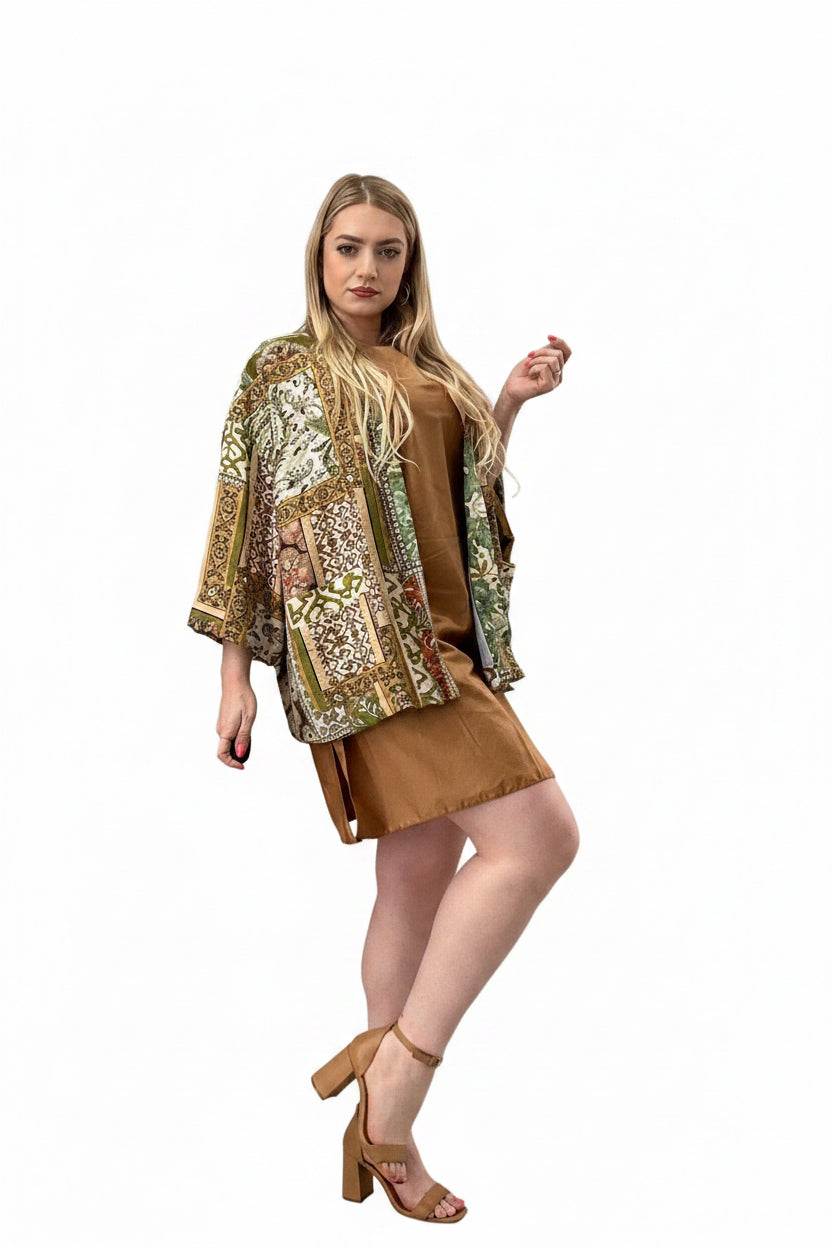 MISSLOVE - CABAN STAMPA CASHMERE