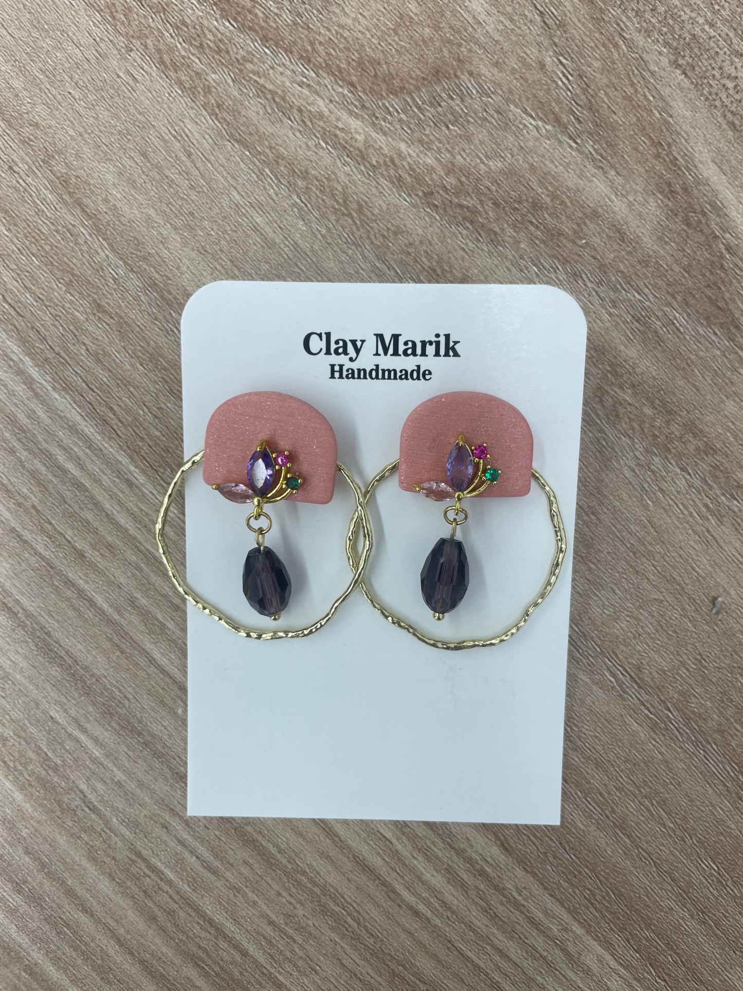 CLAY MARIK HANDMADE - ORECCHINO FATTO A MANO