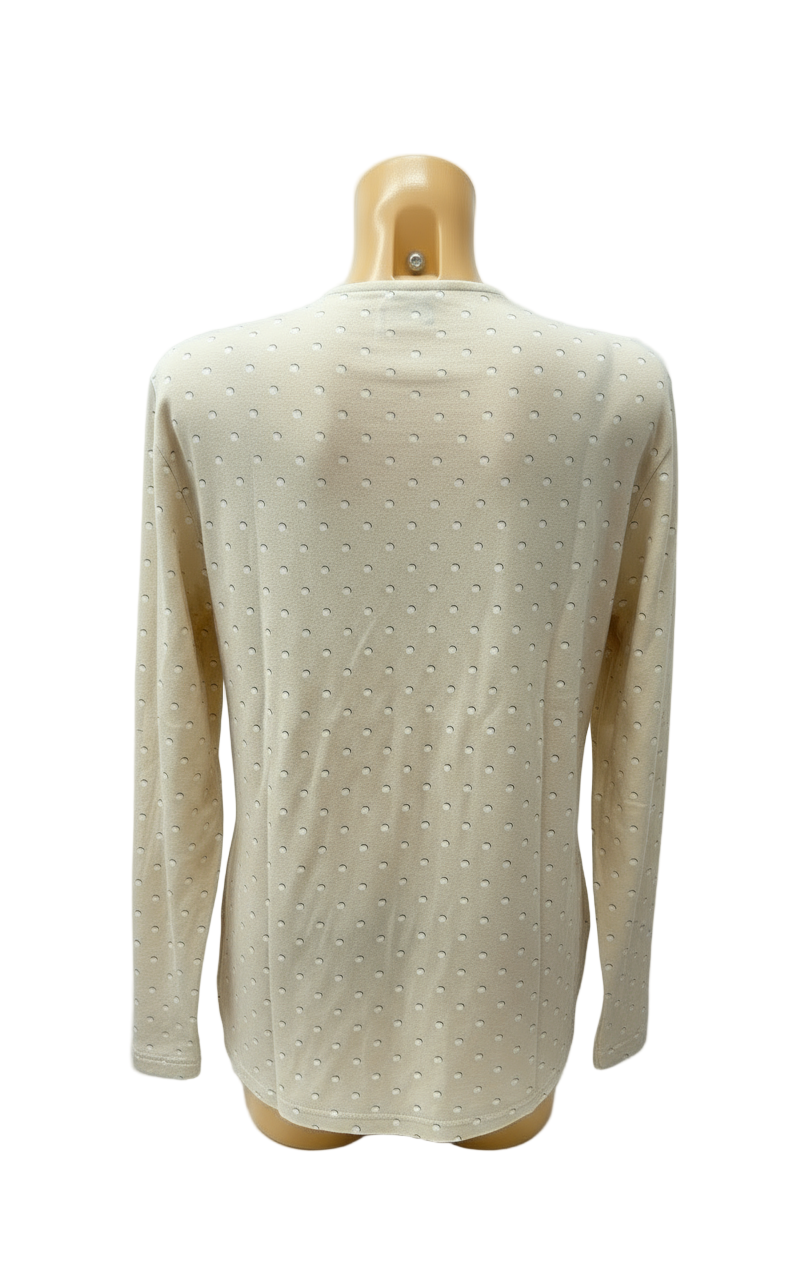 BISBIGLI - PIGIAMA APERTO POIS