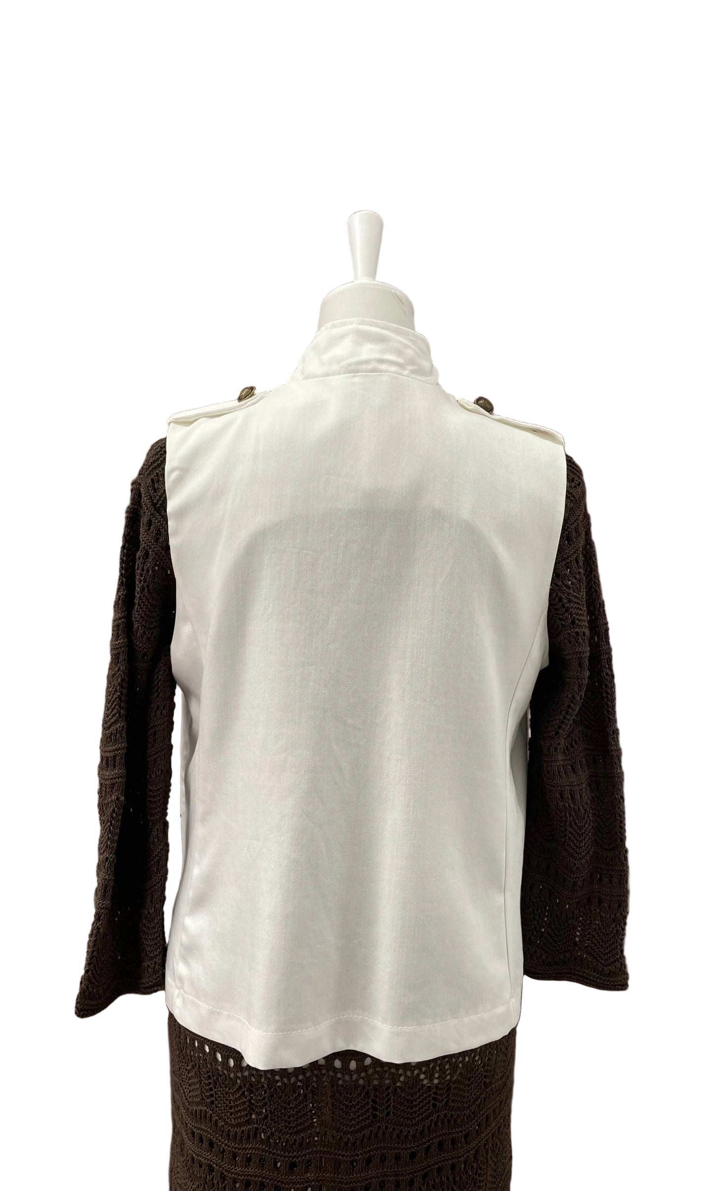 MISSLOVE - GILET PASSAMANERIE DETTAGLIO