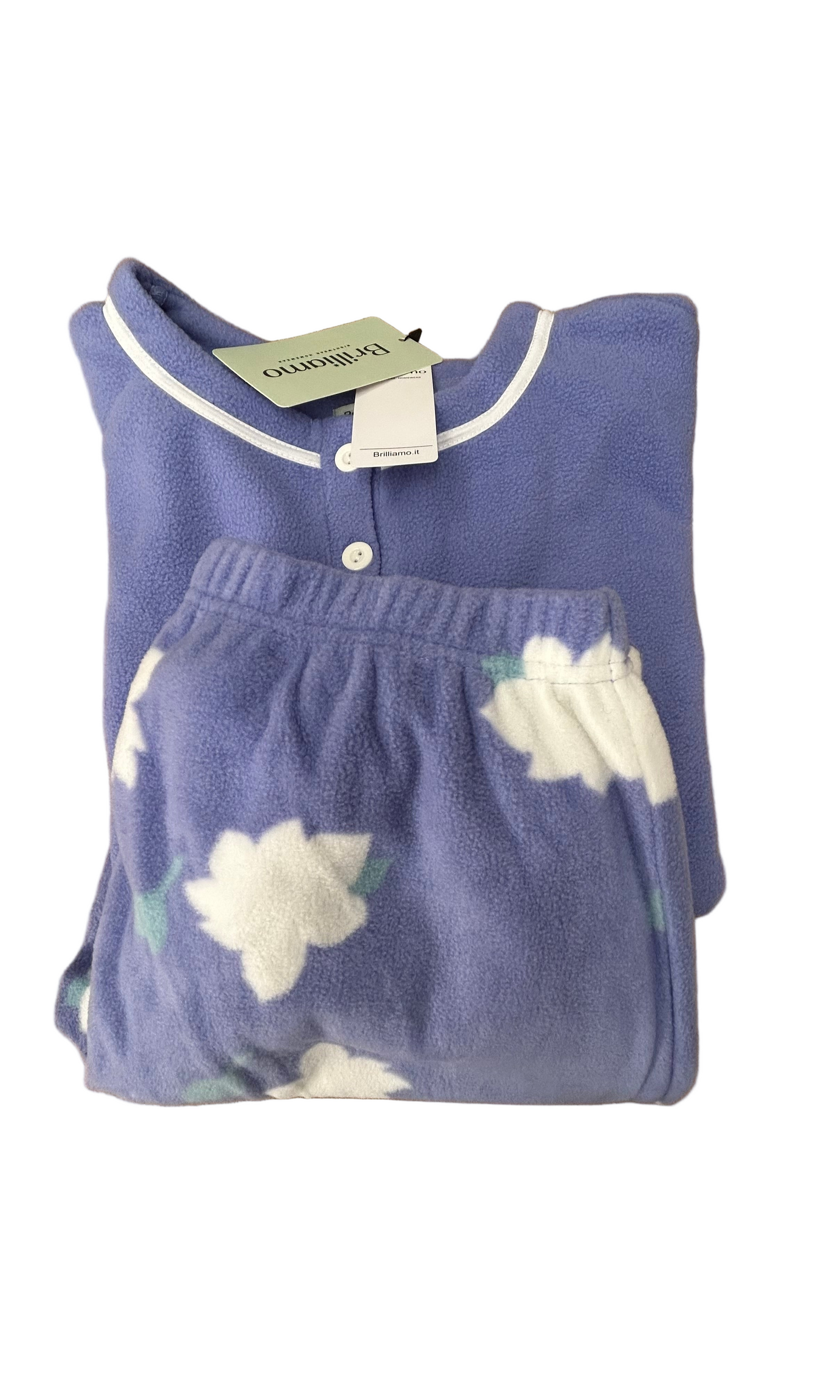 BRILLIAMO - PIGIAMA PILE NUVOLA