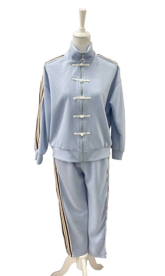 MISSLOVE - TUTA ZIP GIACCA PANTALONE