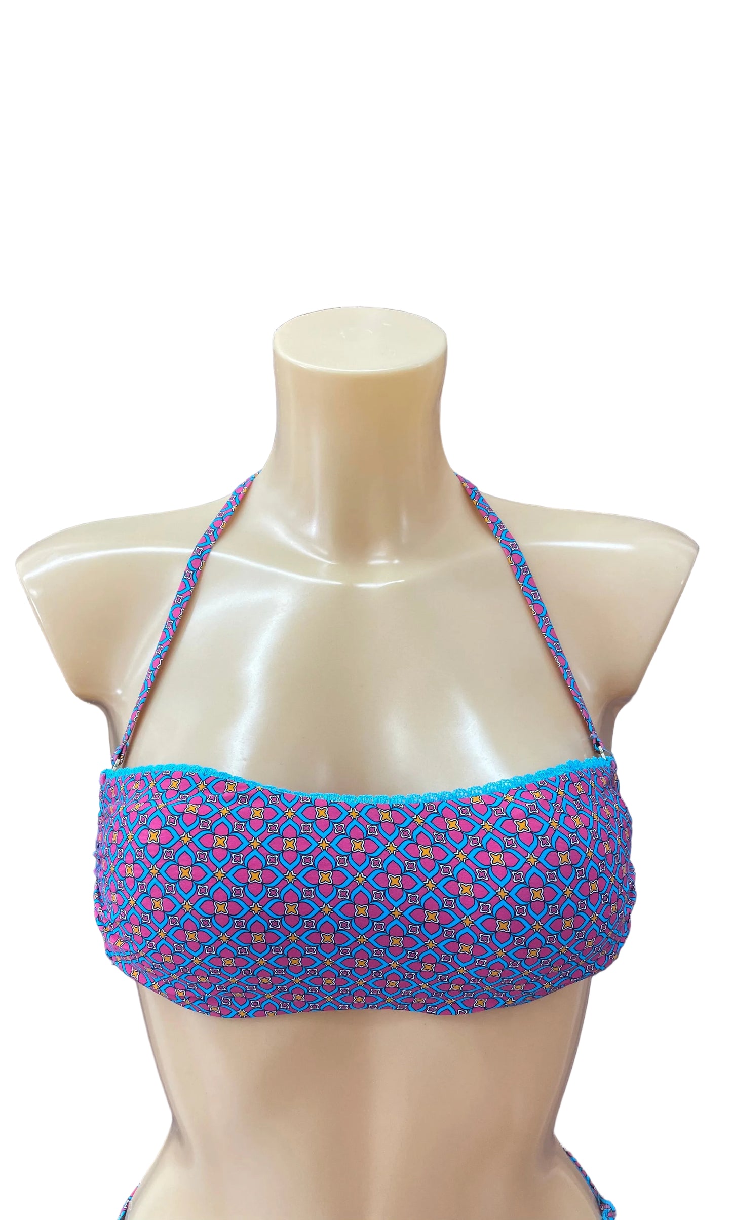 VERDISSIMA - BIKINI FASCIA PATTERN MAIOLICA