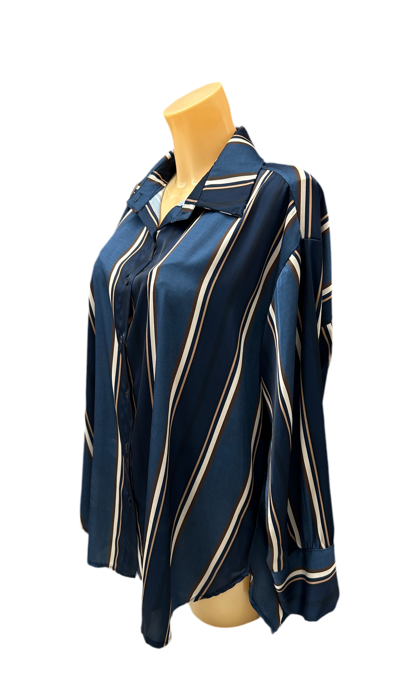 MISSLOVE - CAMICIA RIGA VERTICALE