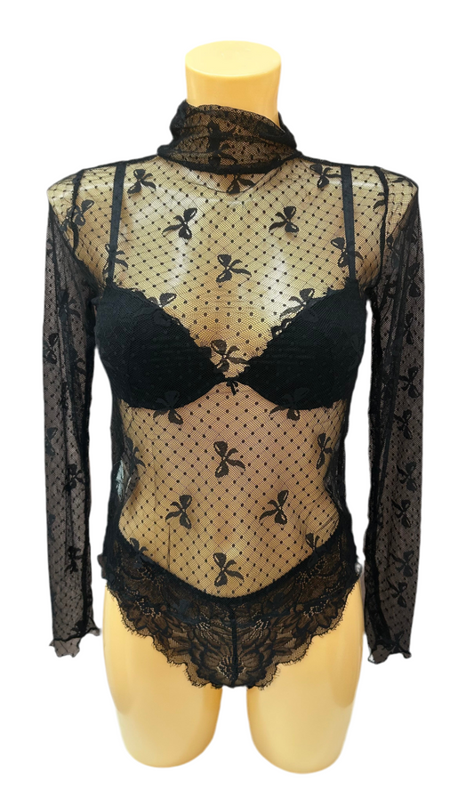 MISSLOVE - SOTTOGIACCA TULLE RICAMATO