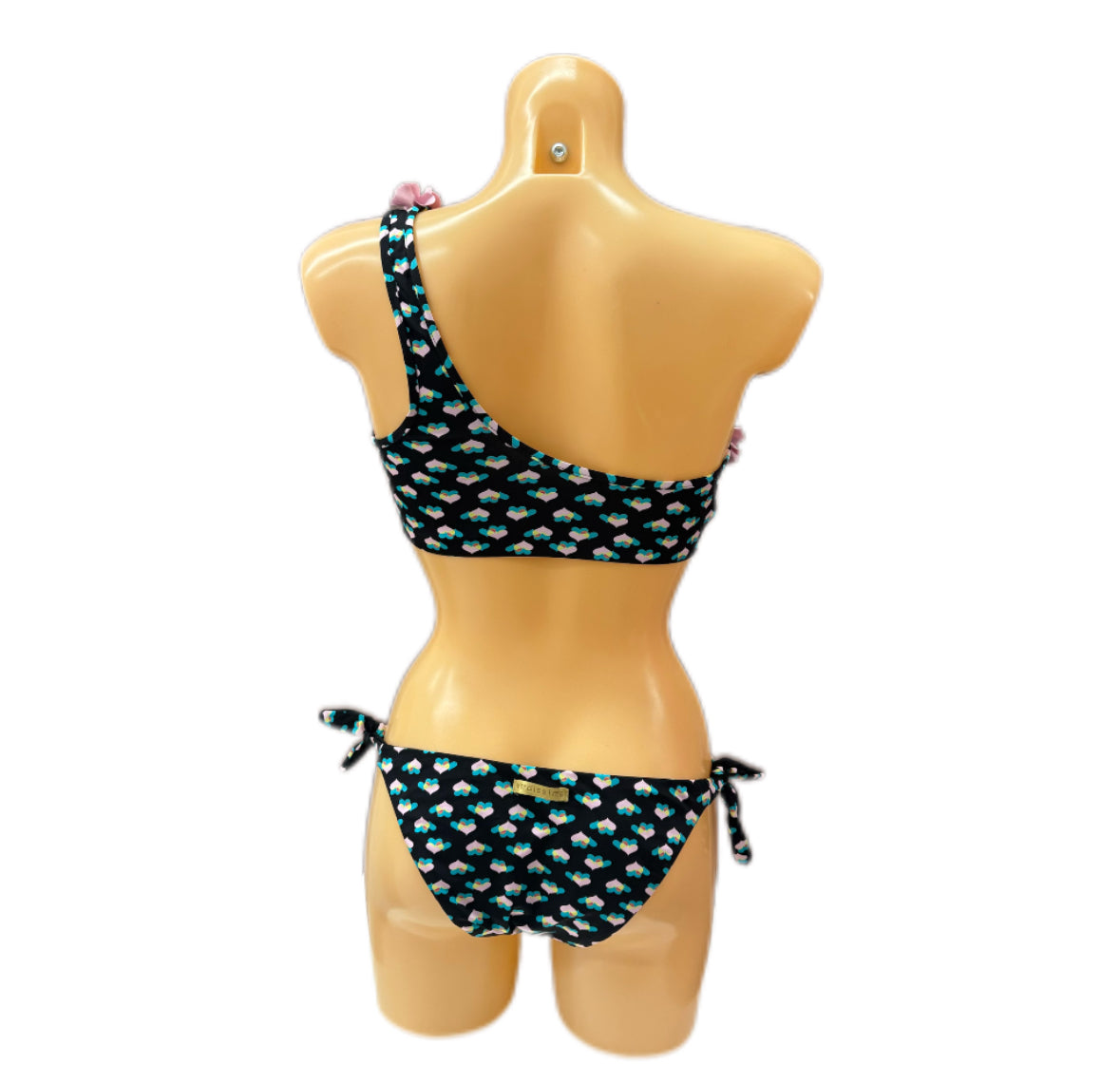 VERDISSIMA - BIKINI MONOSPALLA OPTICAL CUORE
