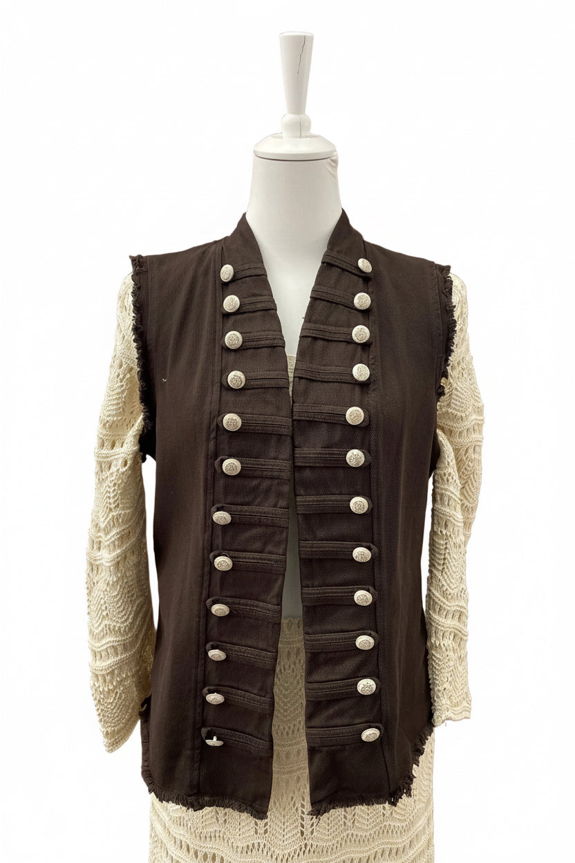 MISSLOVE - GILET JEANS T/UNITA
