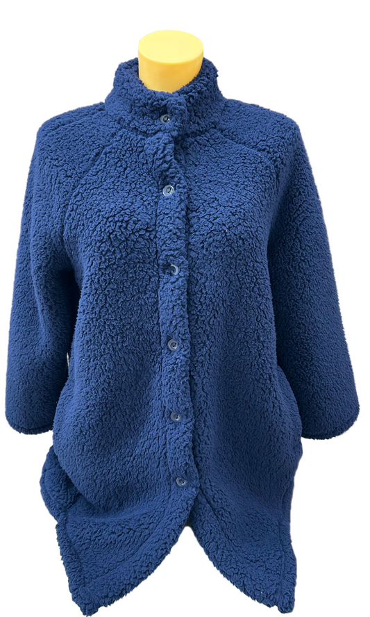 BISBIGLI - VESTAGLIA CAMERA PILE BOTTONE