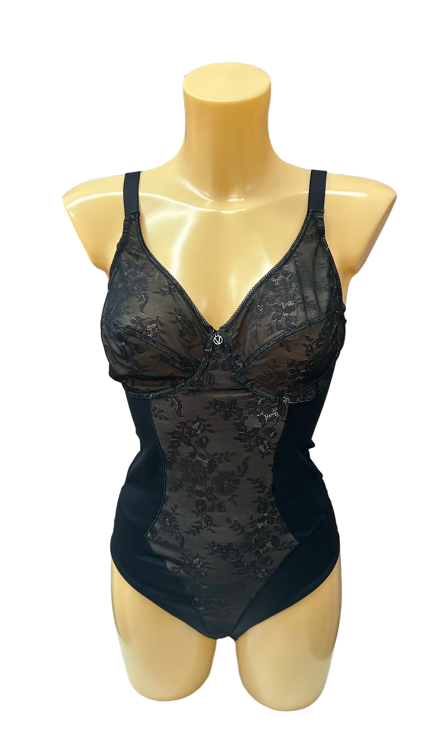 VERDE VERONICA - BODY FRANCESE PIZZO