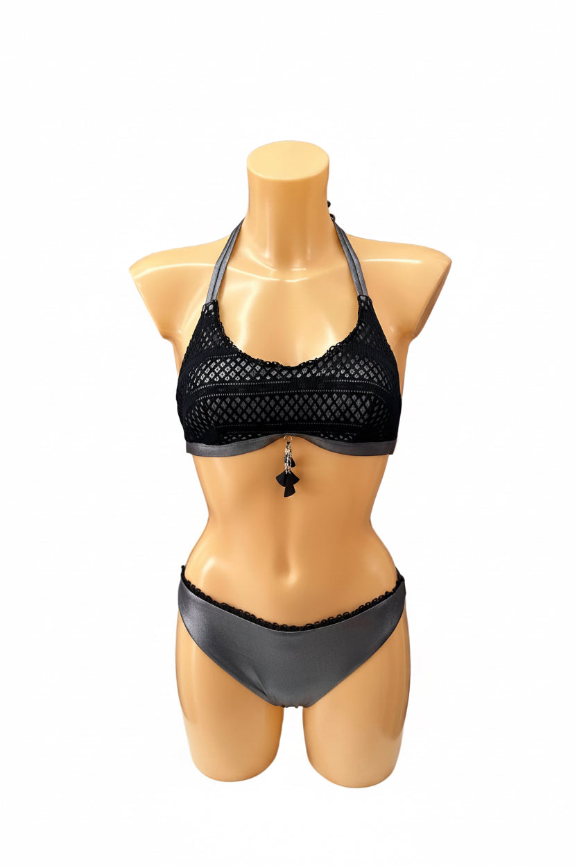VERDISSIMA - BIKINI TOP PIZZO CROCHET