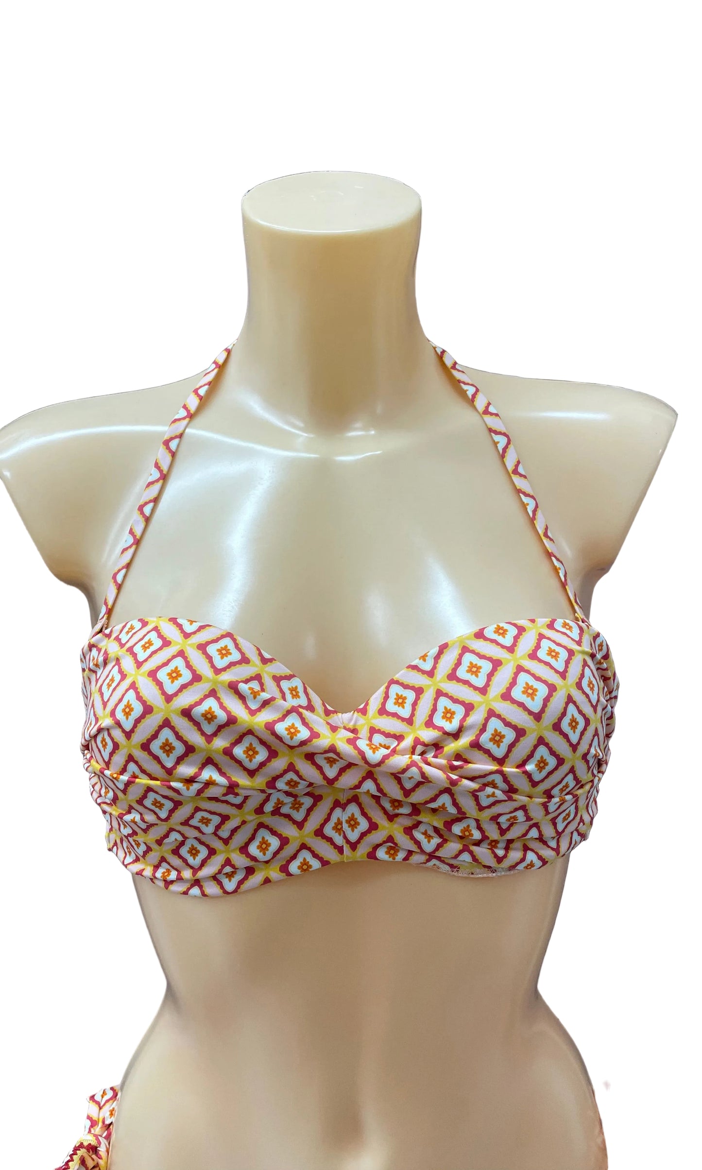 GRAZIA BEACHLOVE  - BIKINI FASCIA SLIP MAIOLICA