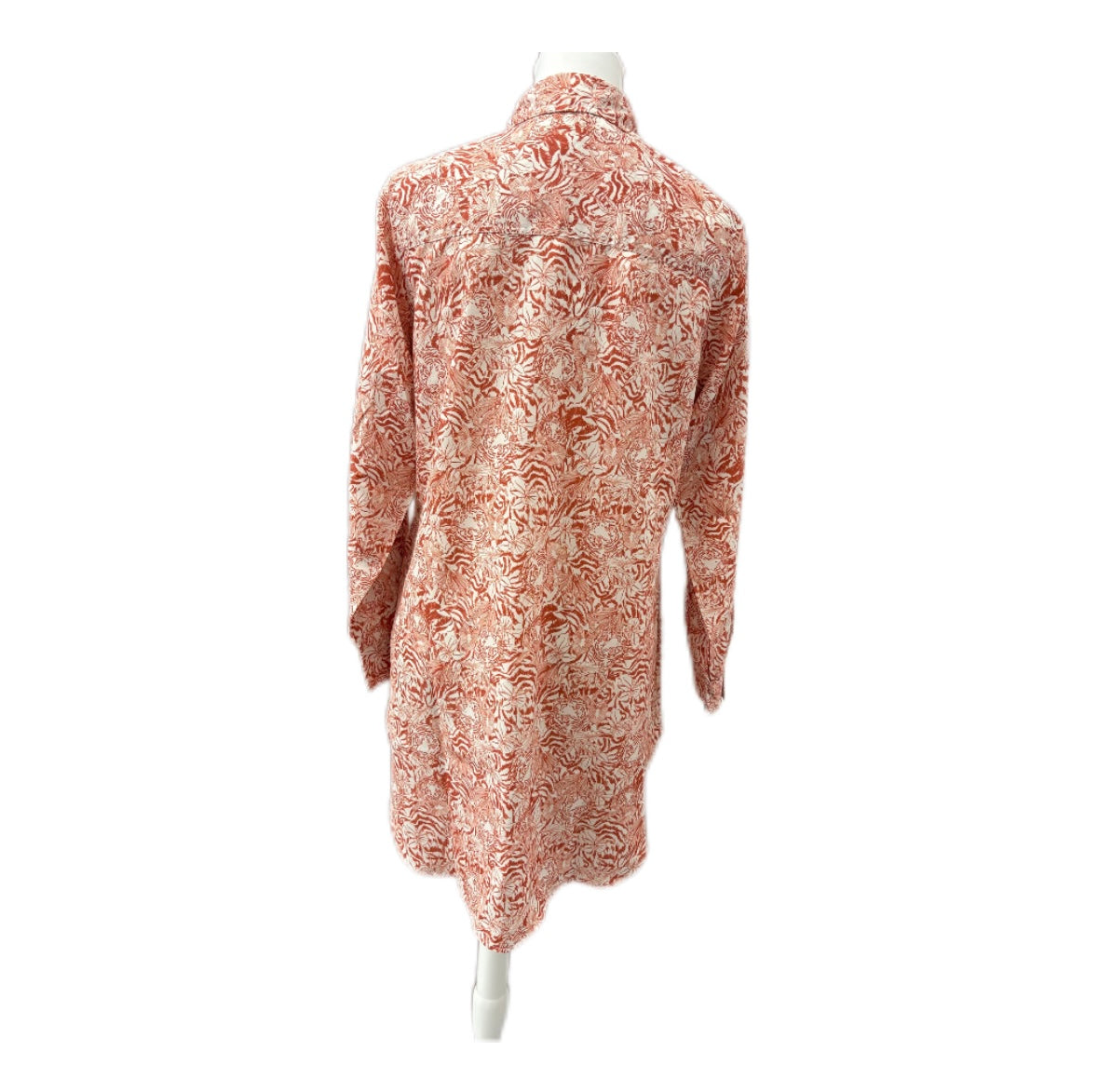 VERDISSIMA - CAMICIA STAMPA FANTASIA FLOREALE STILIZZATA