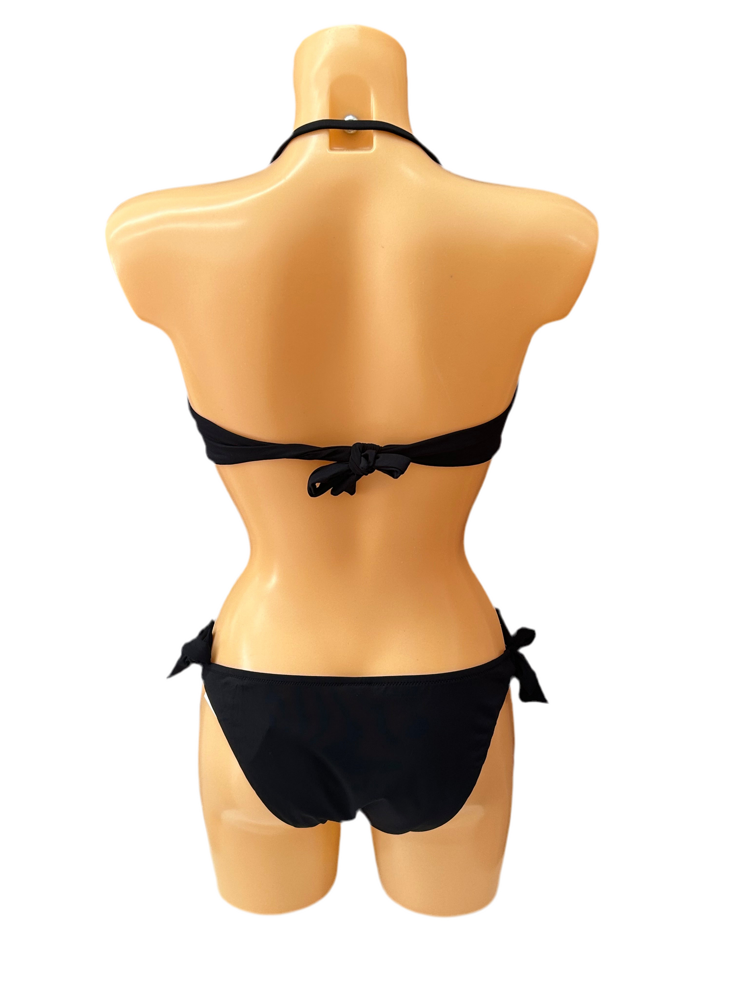 GRAVIN - BIKINI FASCIA E SLIP TINTA UNITA DETAIL