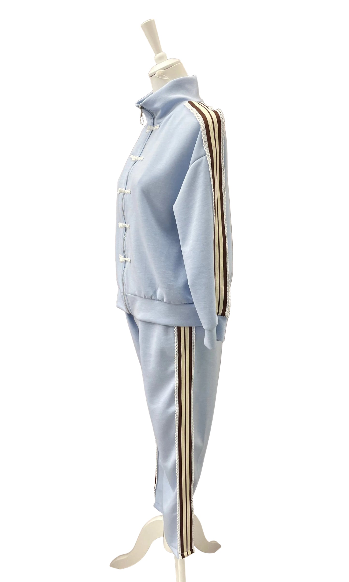 MISSLOVE - TUTA ZIP GIACCA PANTALONE