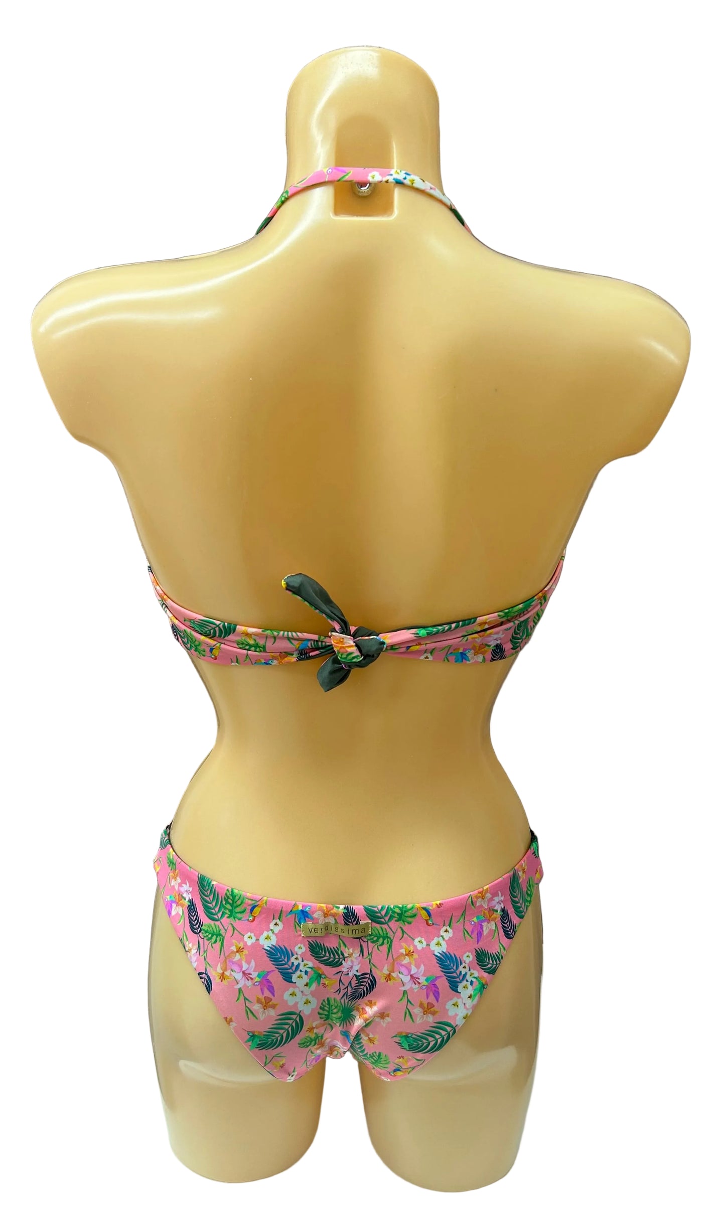 VERDISSIMA - BIKINI FASCIA E BRASILIANA STAMPA ESOTICO