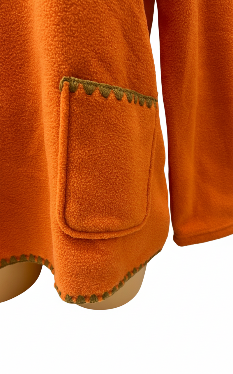 BRILLIAMO - PIGIAMA TASCHE PILE TINTA UNITA