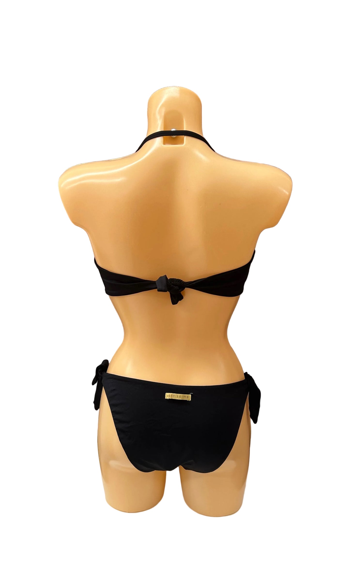 VERDISSIMA - BIKINI FASCIA E SLIP STRASS