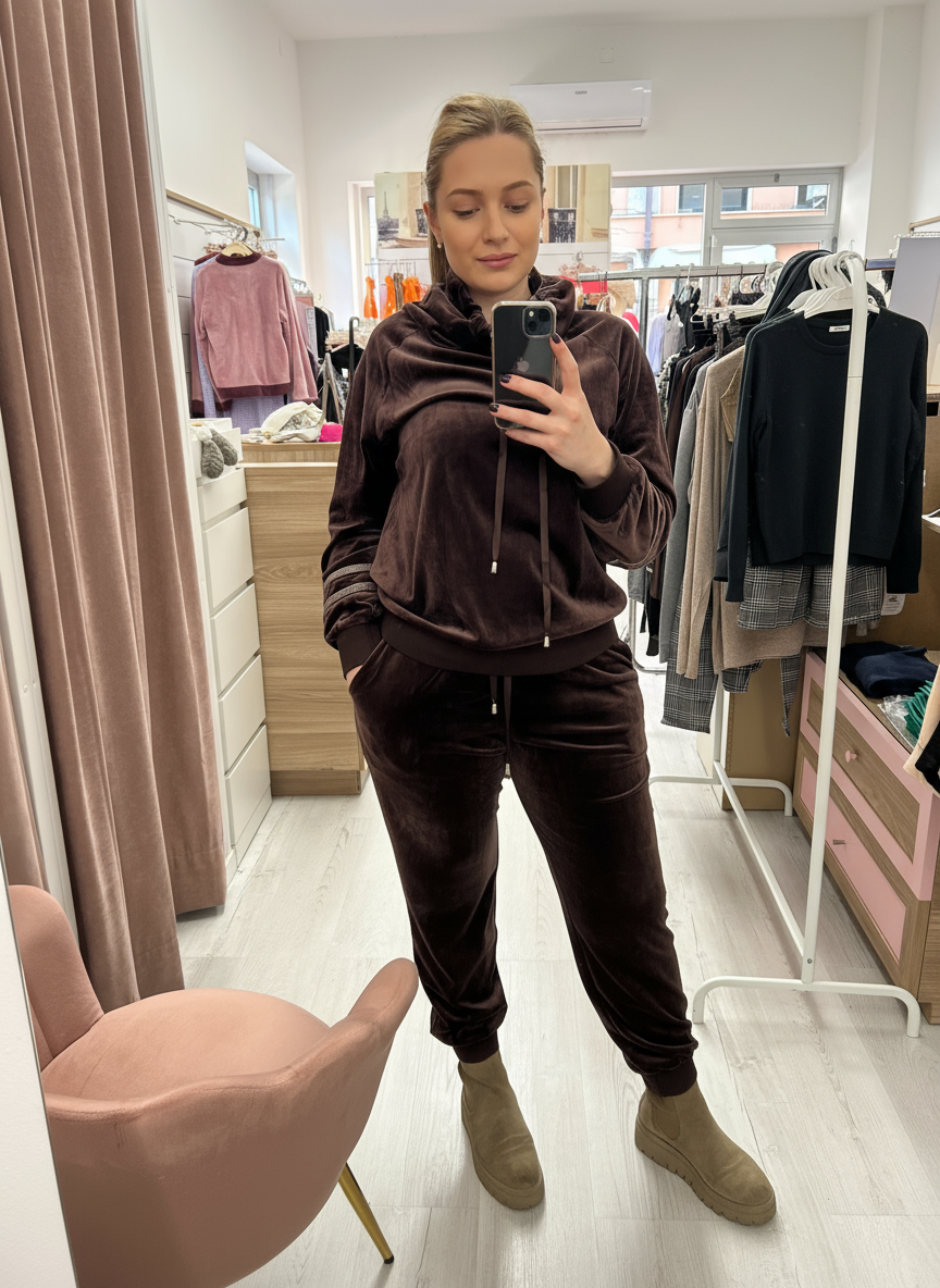 VERDISSIMA - TUTA PILE TINTA UNITA