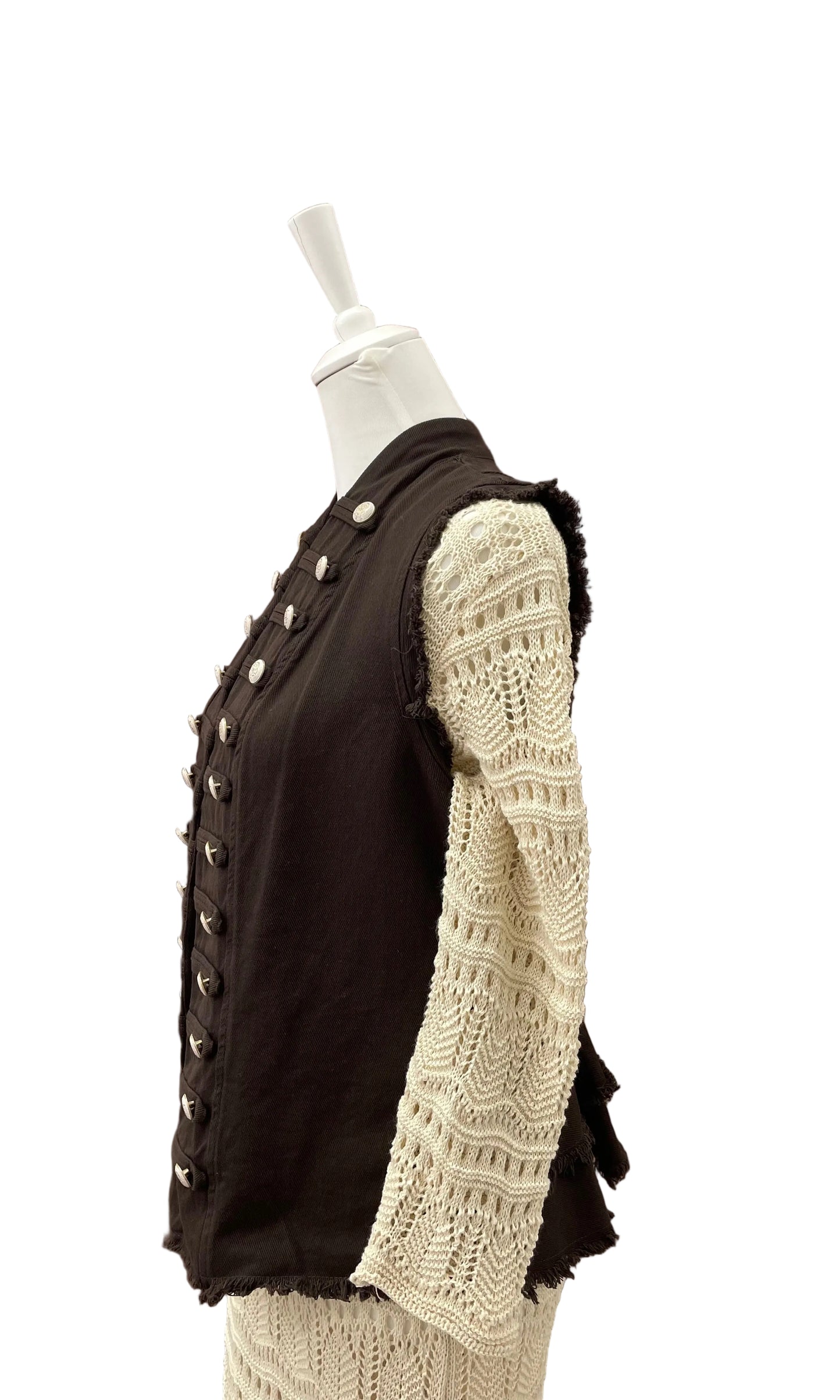 MISSLOVE - GILET JEANS T/UNITA