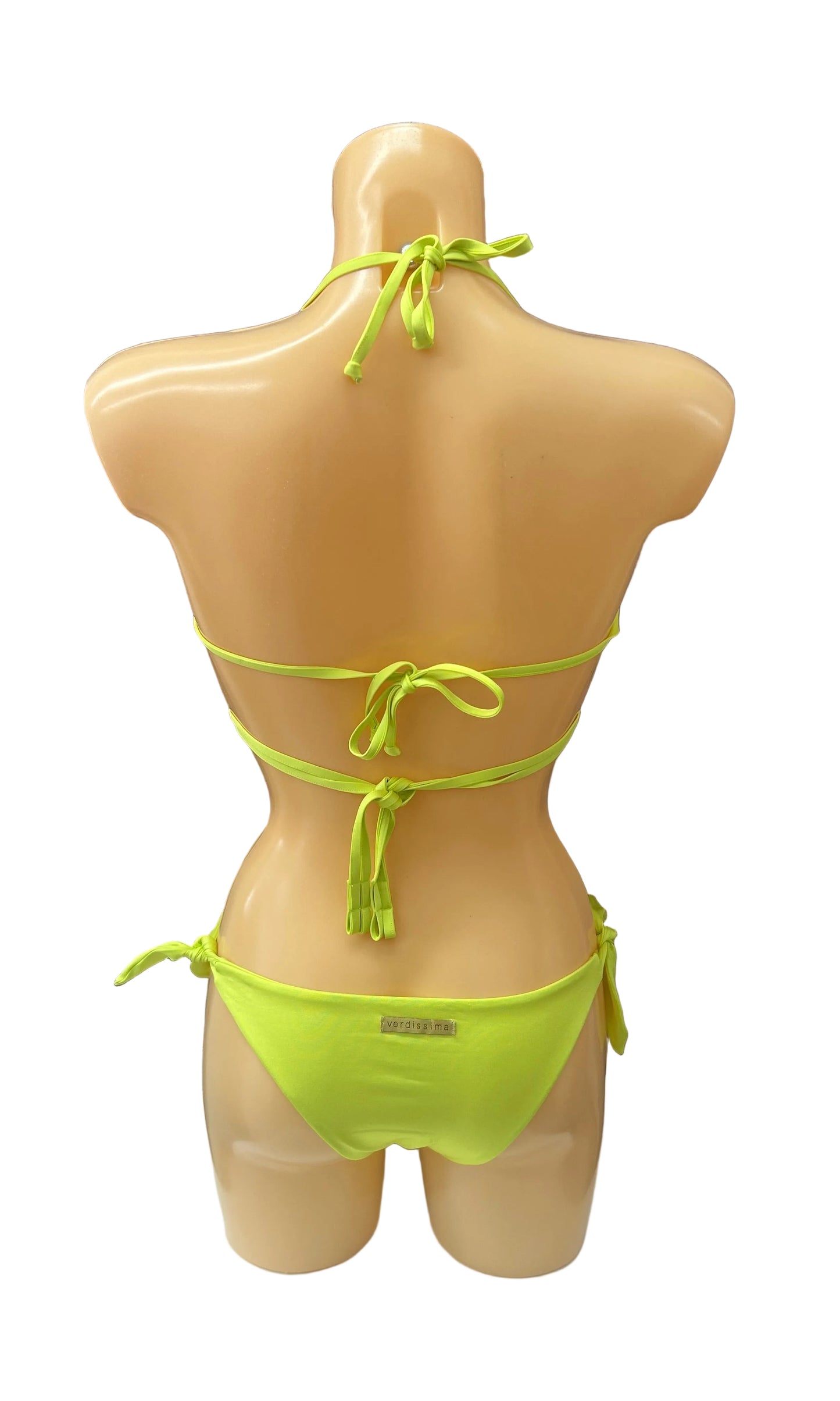 VERDISSIMA- BIKINI FLUO PAILLETTES