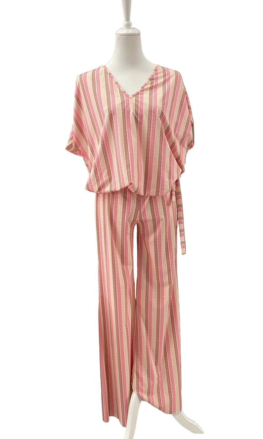 GRAZIA BEACHLOVE - SET CASACCA PANTALONE RIGA