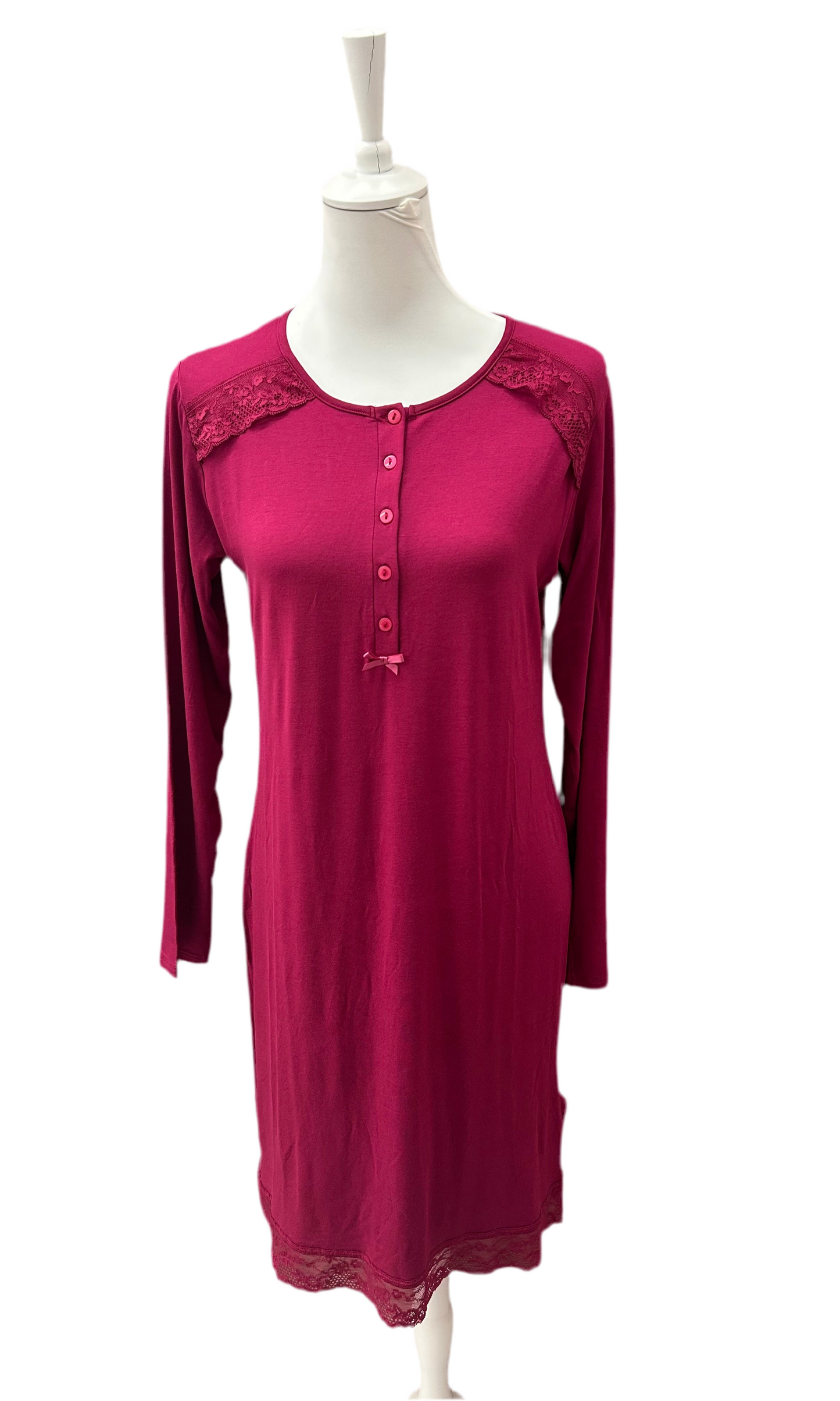 SIELEI - CAMICIA NOTTE T/UNITA