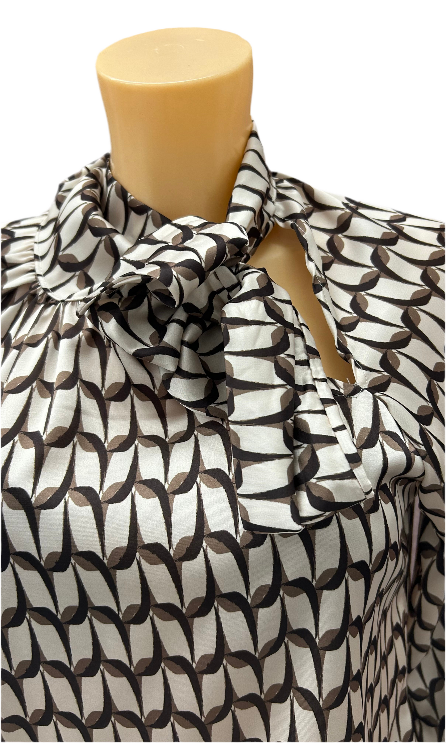 MISSLOVE - BLUSA FANTASIA GEOMETRICA