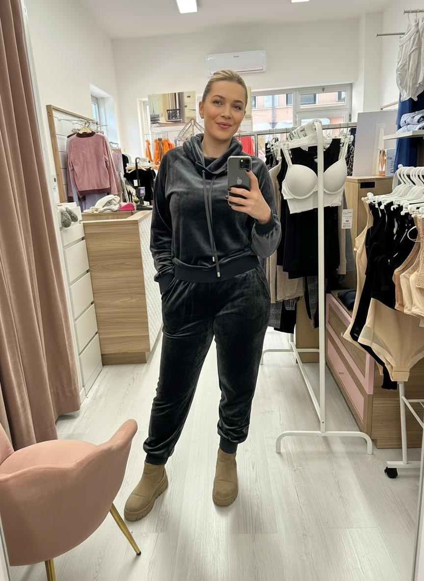 VERDISSIMA - TUTA PILE TINTA UNITA