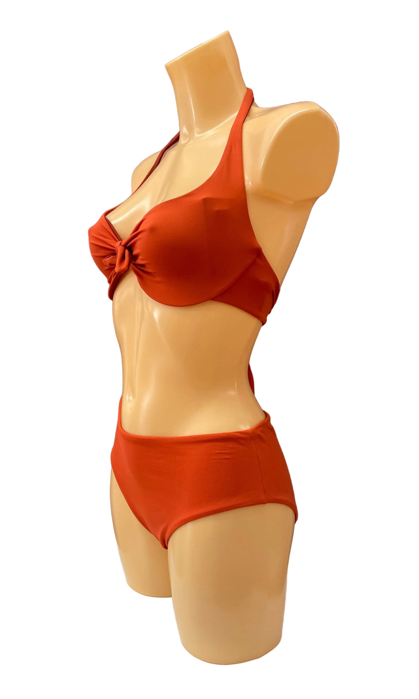 GRAZIABEACHLOVE - SET BIKINI FIOCCO DOUBLE E SLIP ALTO