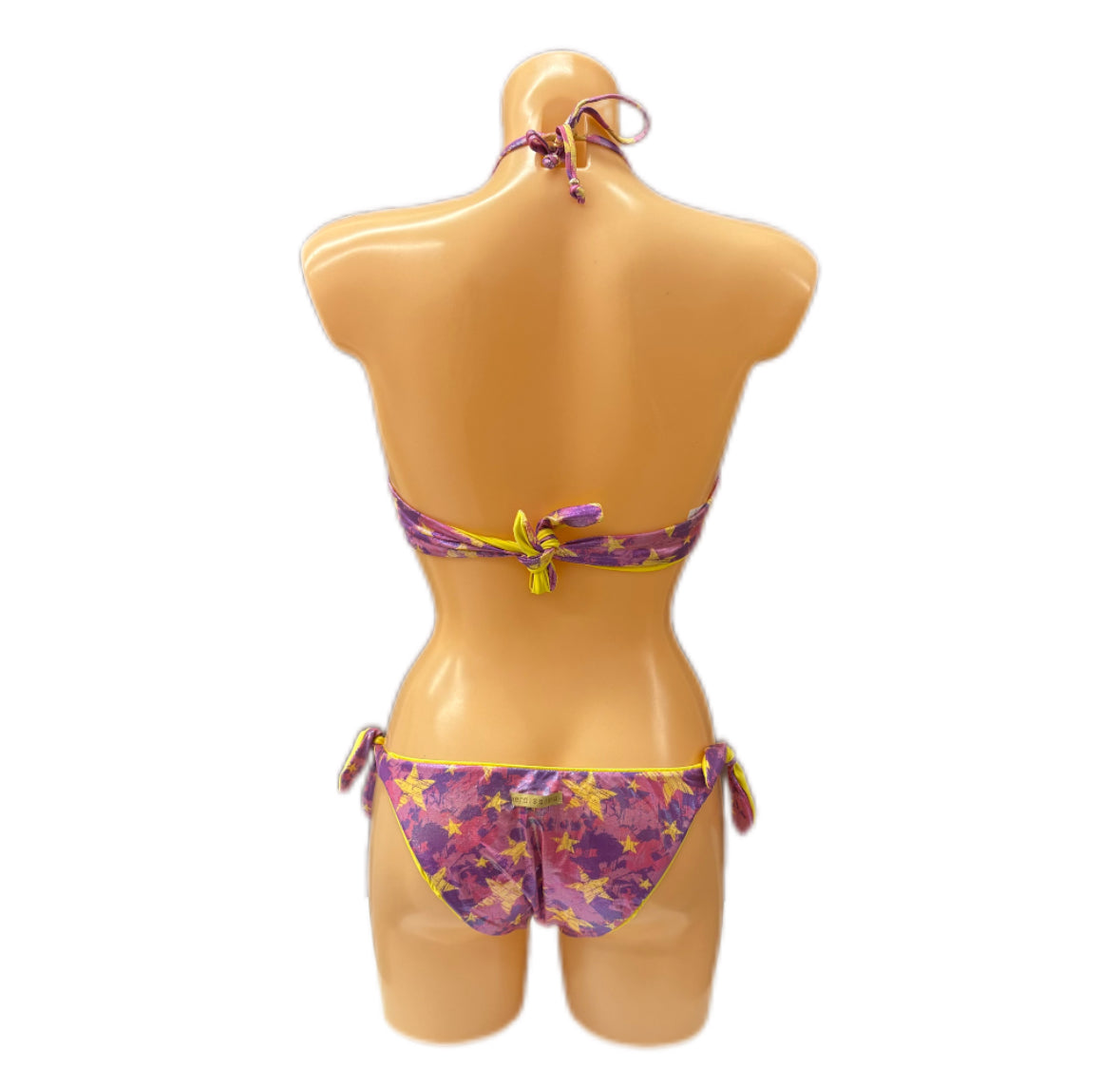 VERDISSIMA - BIKINI STAMPA STELLA METAL