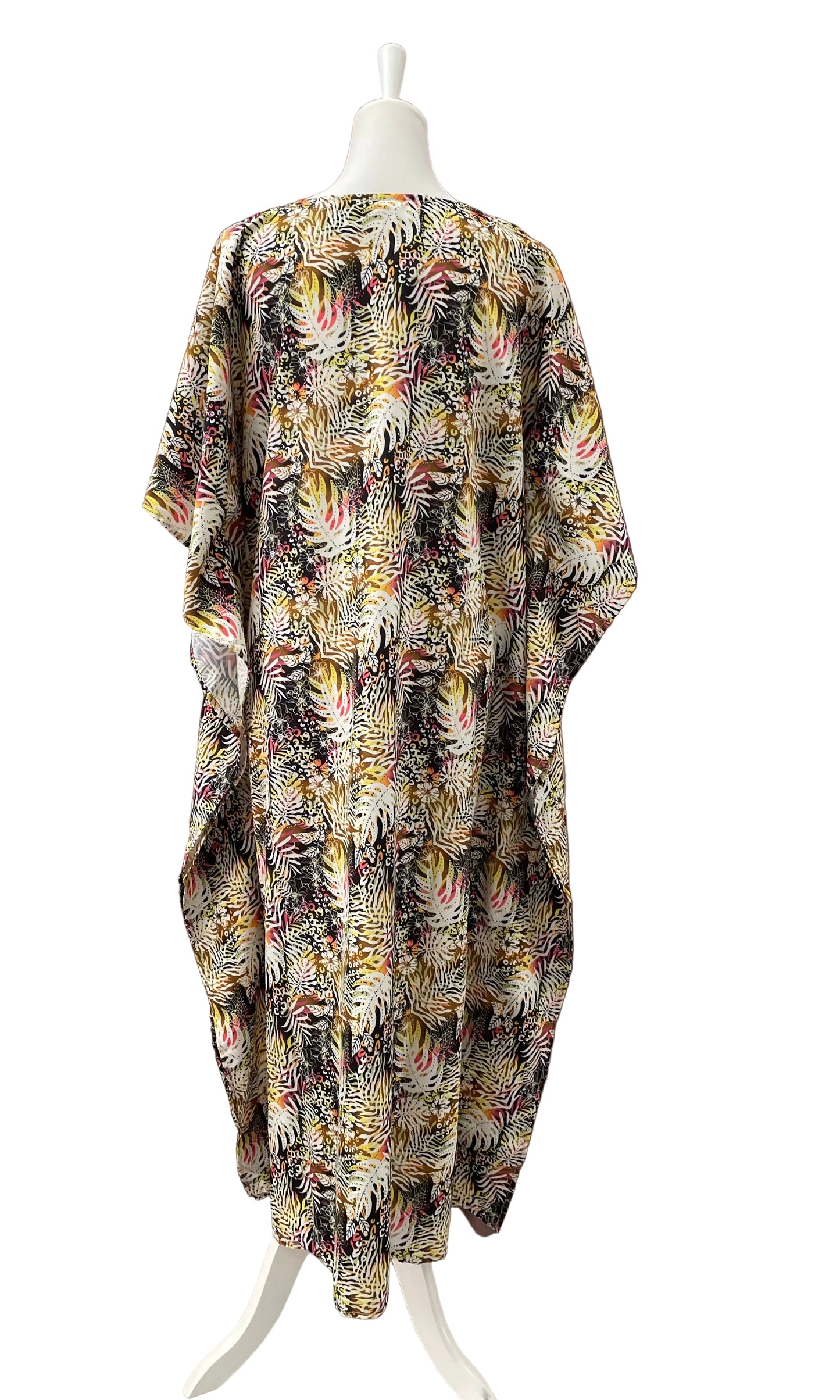 VERDISSIMA - KAFTANO LUNGO ANIMALIER