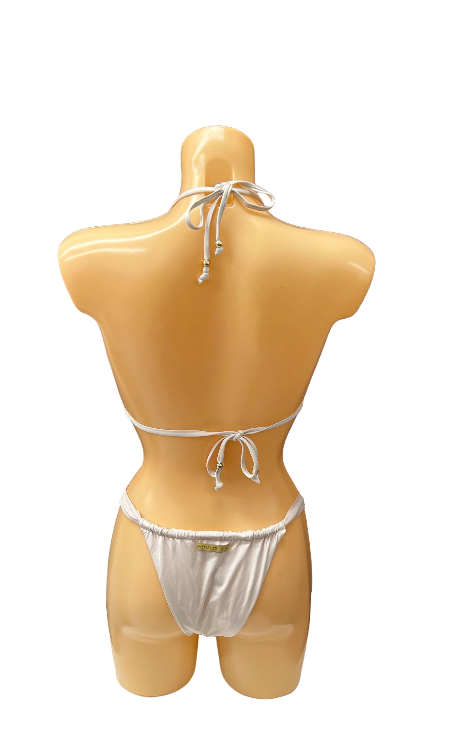 VERDISSIMA - BIKINI TRIANGOLO STRASS E TANGA