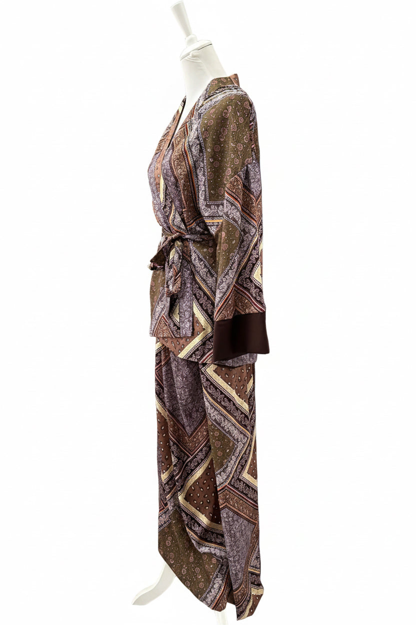 SUSYSTAR - PANTALONE RASO STAMPATO