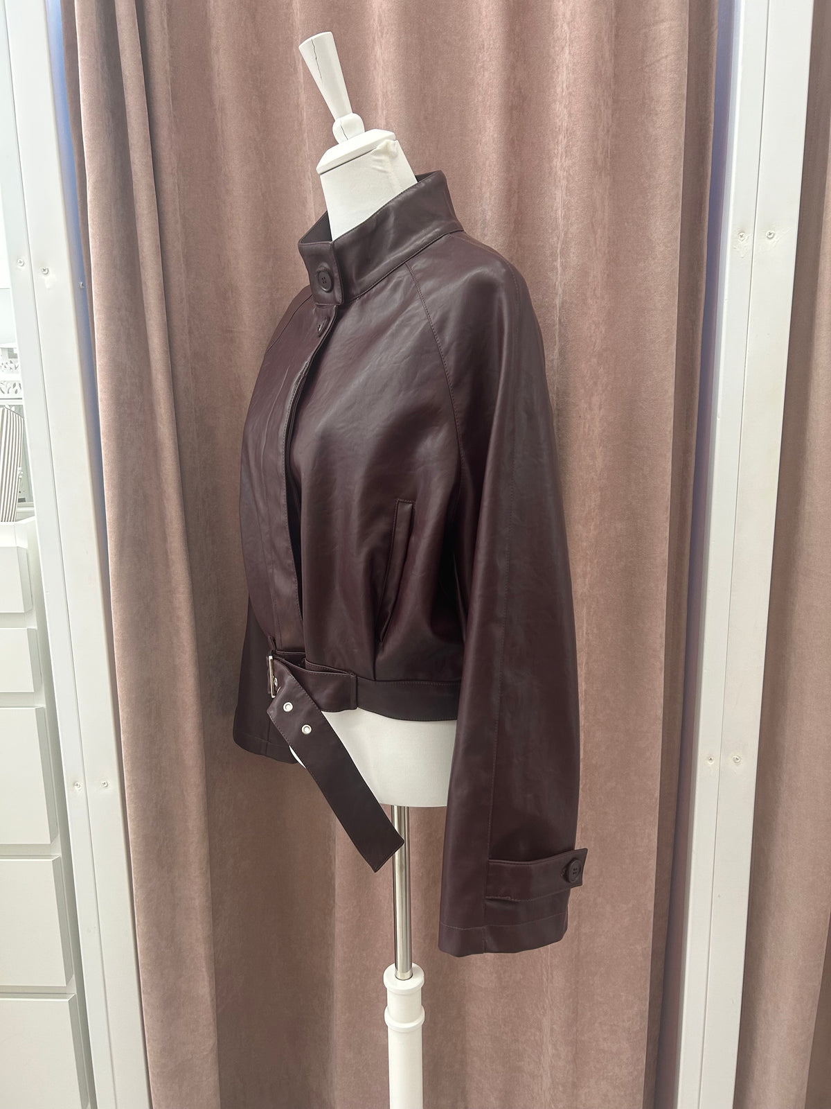 MISSLOVE - BOMBER ECOPELLE CINTA
