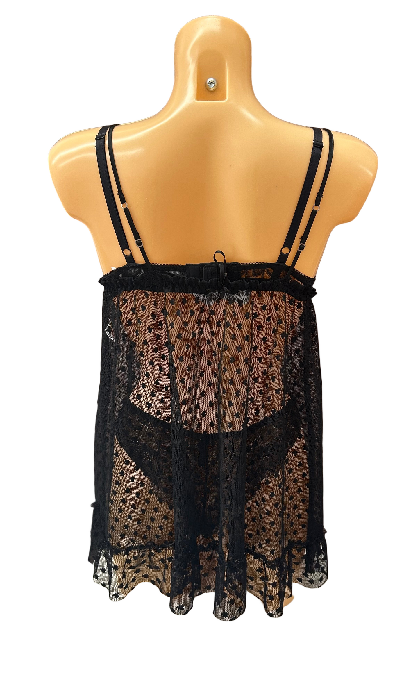 ANDRÀ LINGERIE - BABY DOLL TULLE POIS